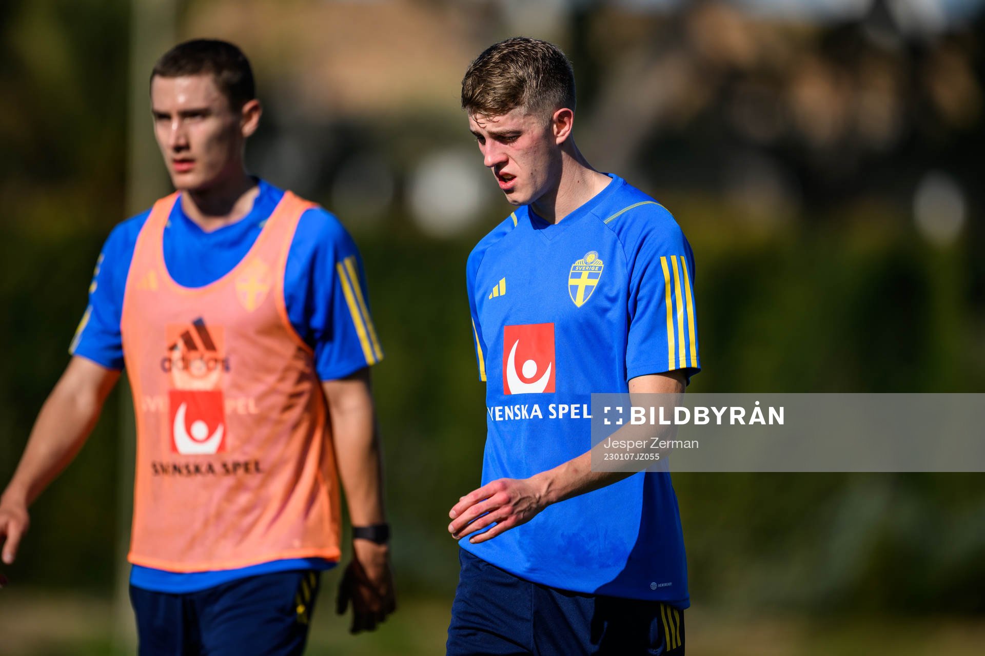 Alexander Bernhardsson of the Swedish men's football