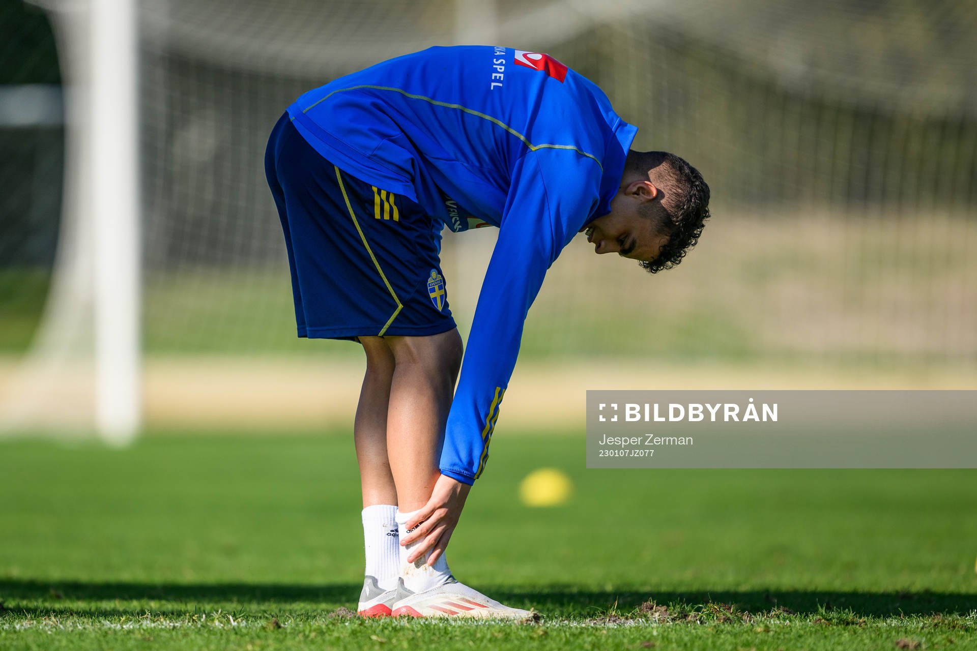 Yasin Ayari of the Swedish men's football national team at