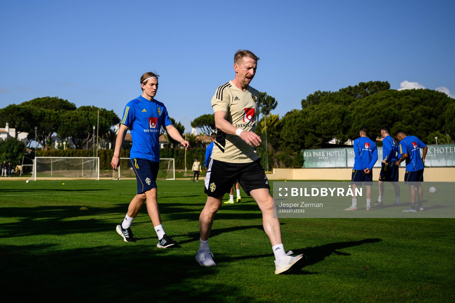 Johan Bångsbo of the Swedish men's football national team