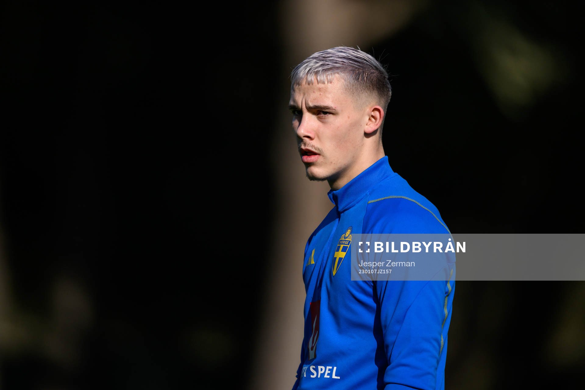 Jacob Ondrejka of the Swedish men's football national team