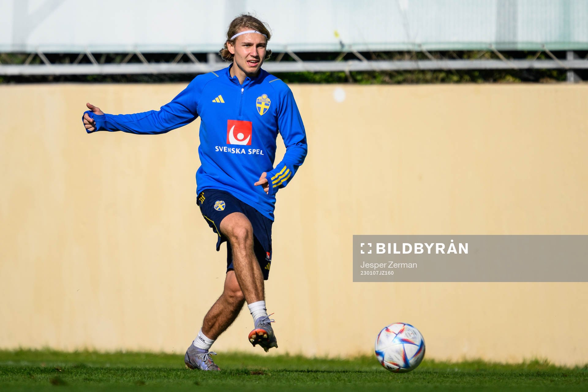 Sebastian Nanasi of the Swedish men's football national
