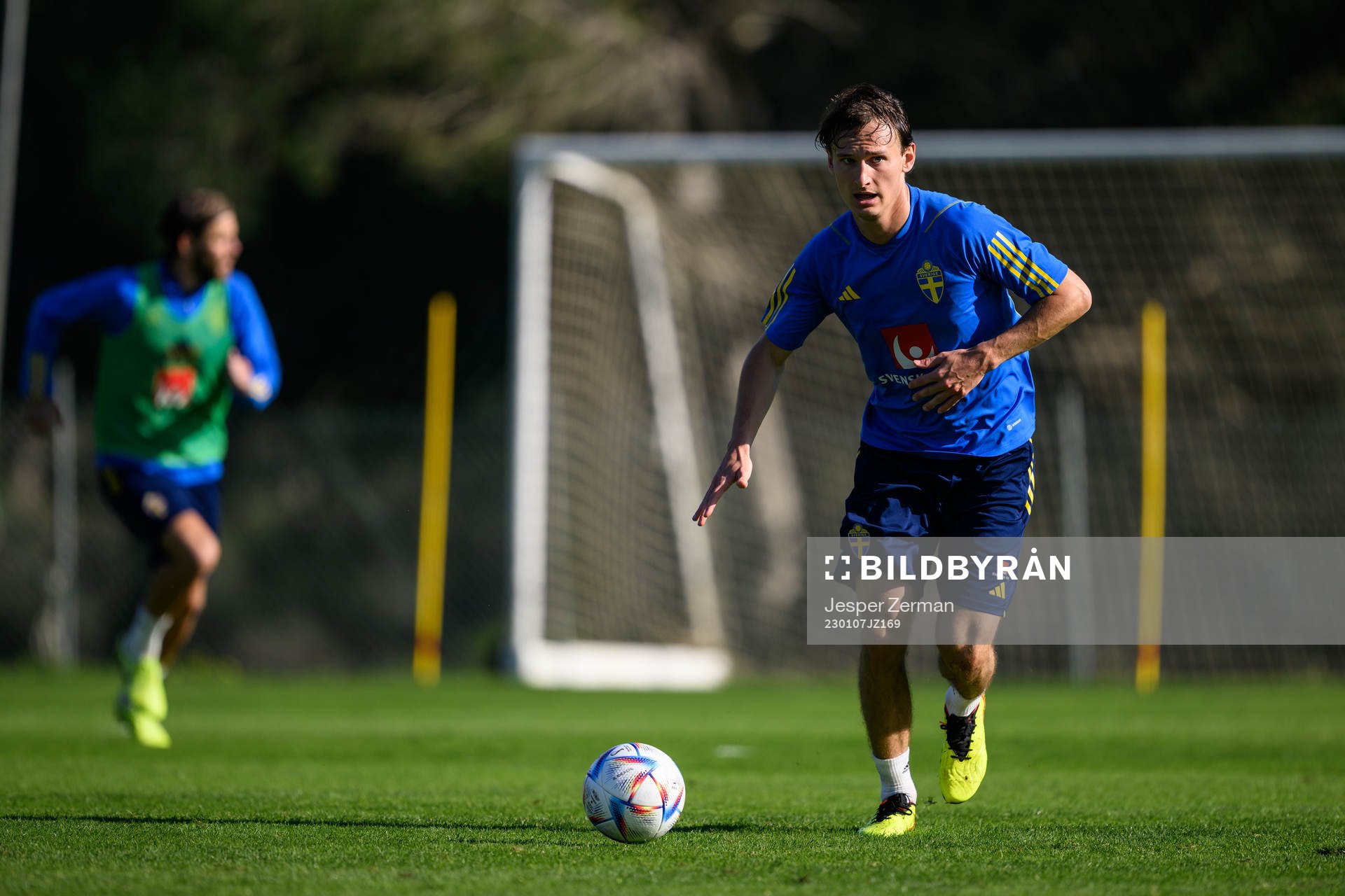 Hjalmar Ekdal of the Swedish men's football national team