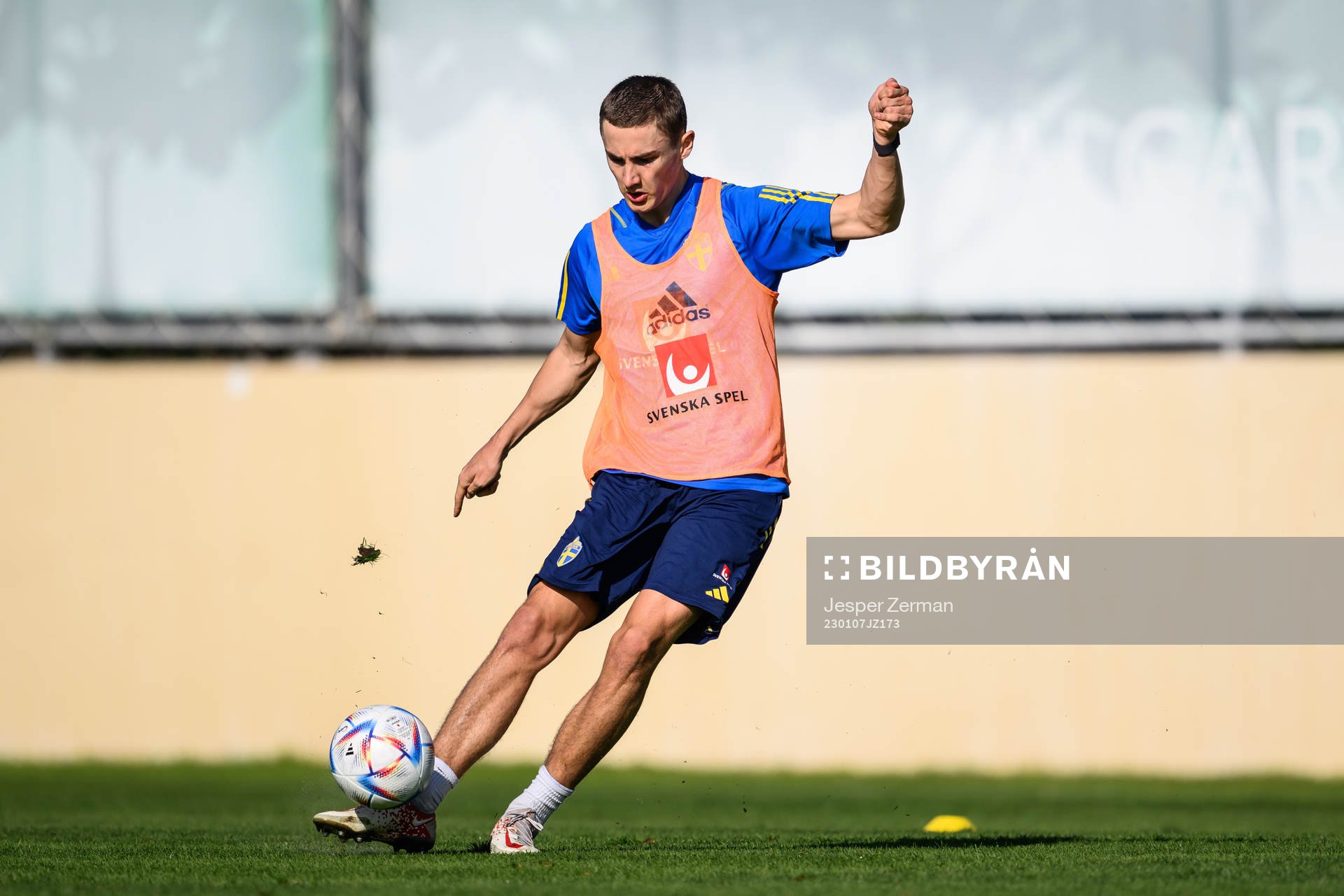 Gustaf Lagerbielke of the Swedish men's football national