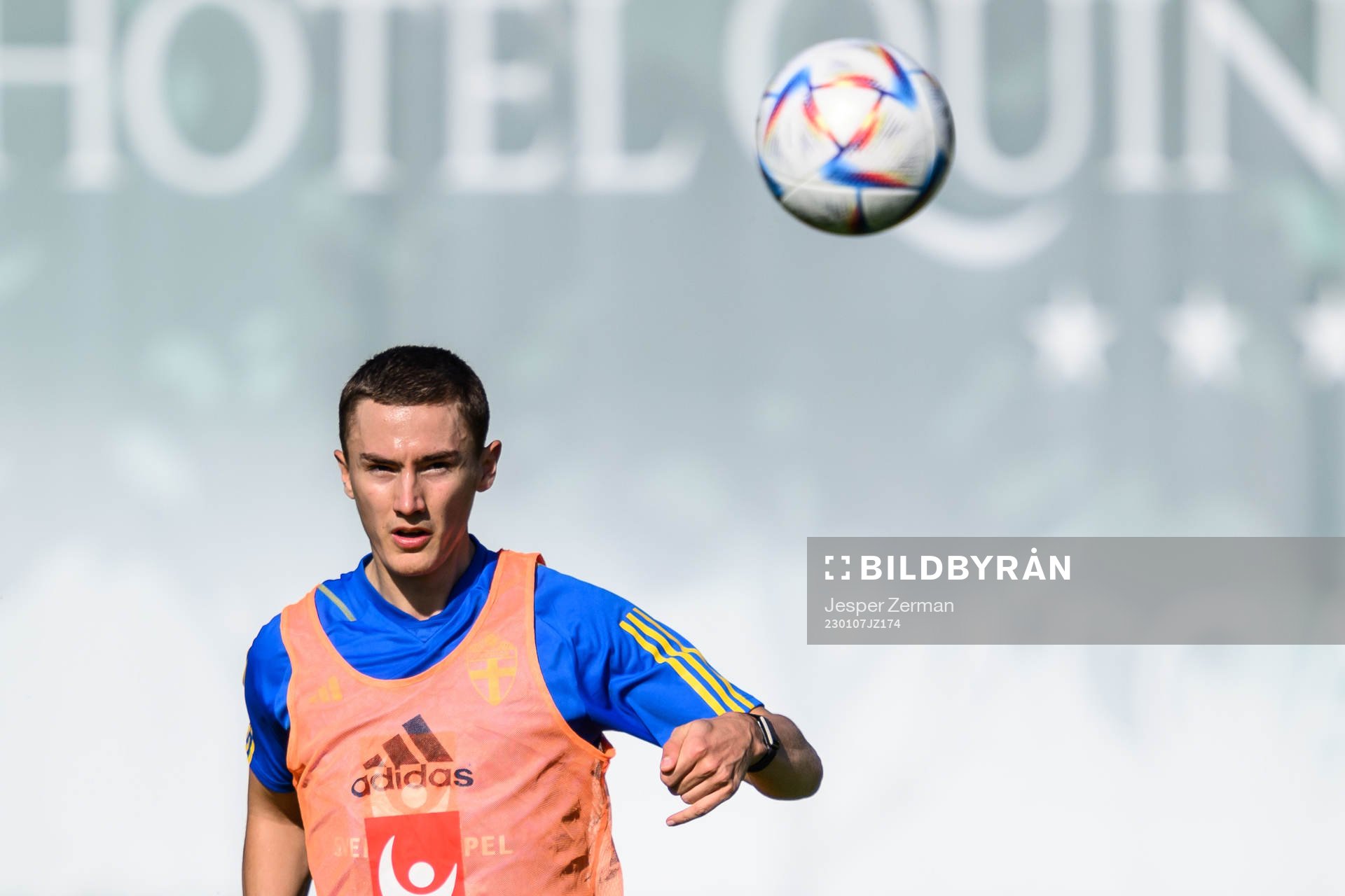 Gustaf Lagerbielke of the Swedish men's football national