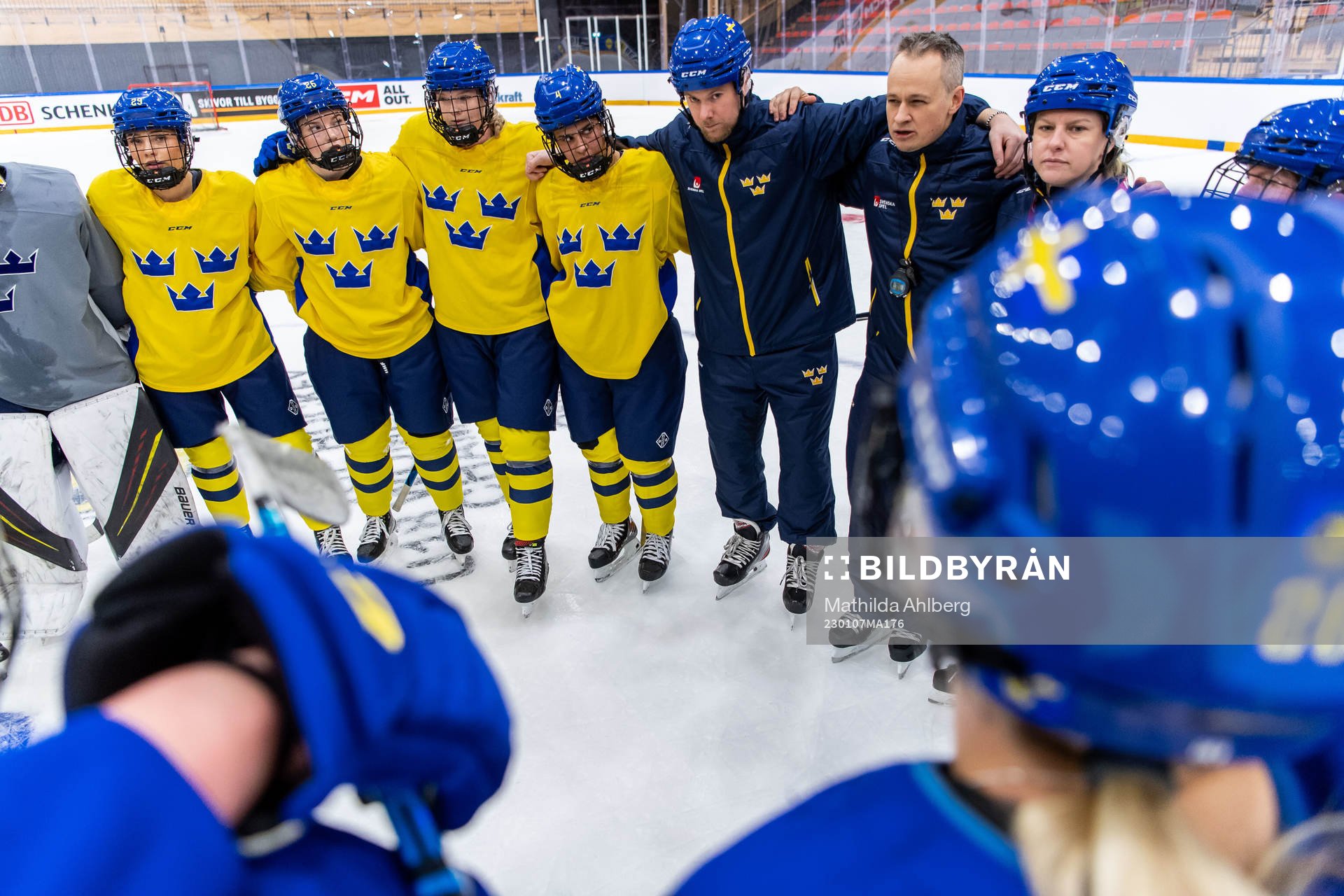 Stella Lindell, Emma Goding, Maja Ålenius, Olivia Sohrner,