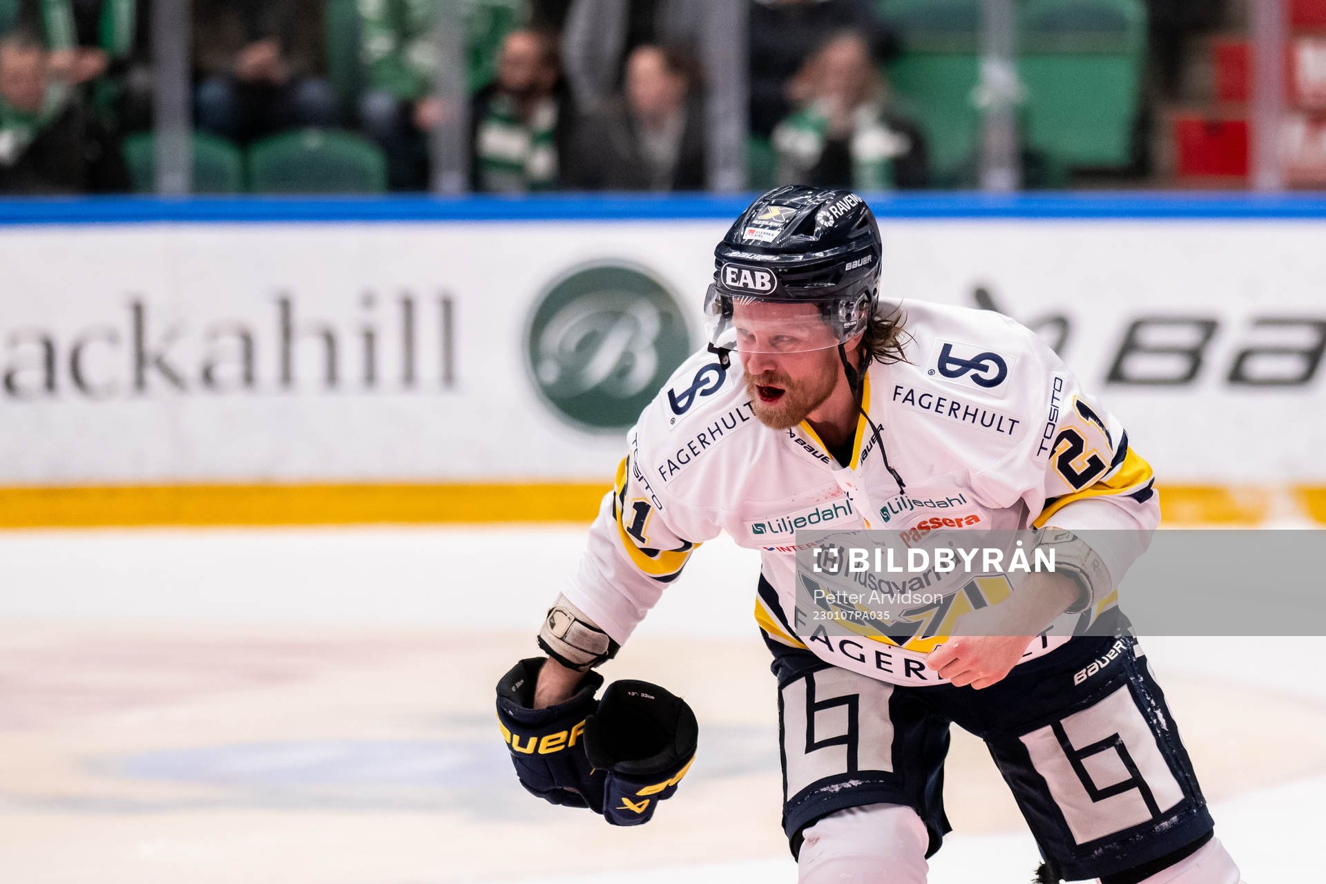 HV71s Mattias Tedenby har ont