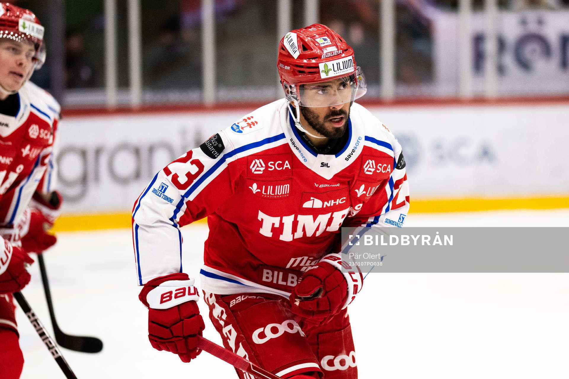 Timrås Jeremy Boyce-Rotevall jublar