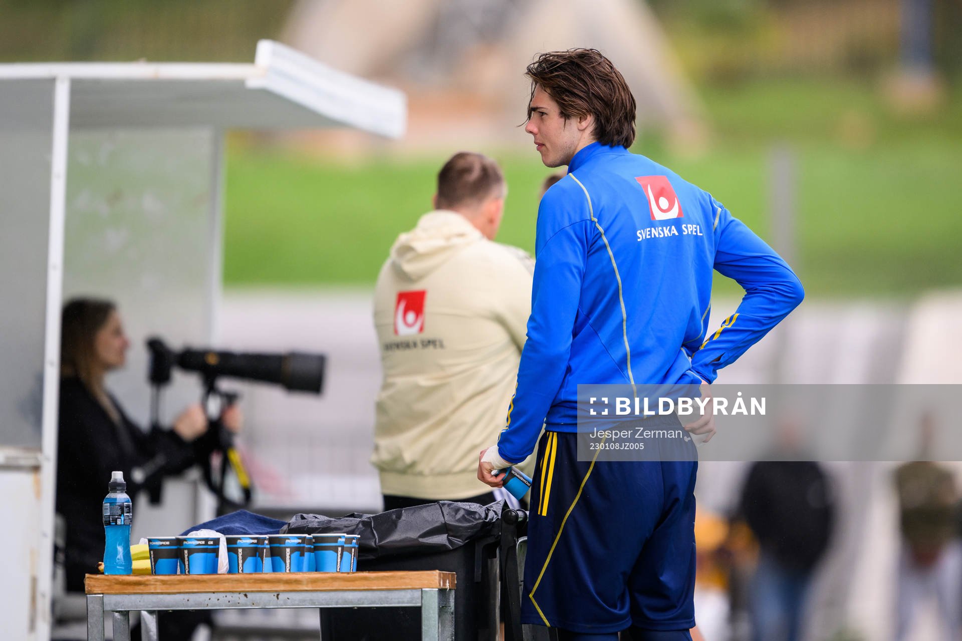 goalkeeper Jacob Widell Zetterström of the Swedish men's