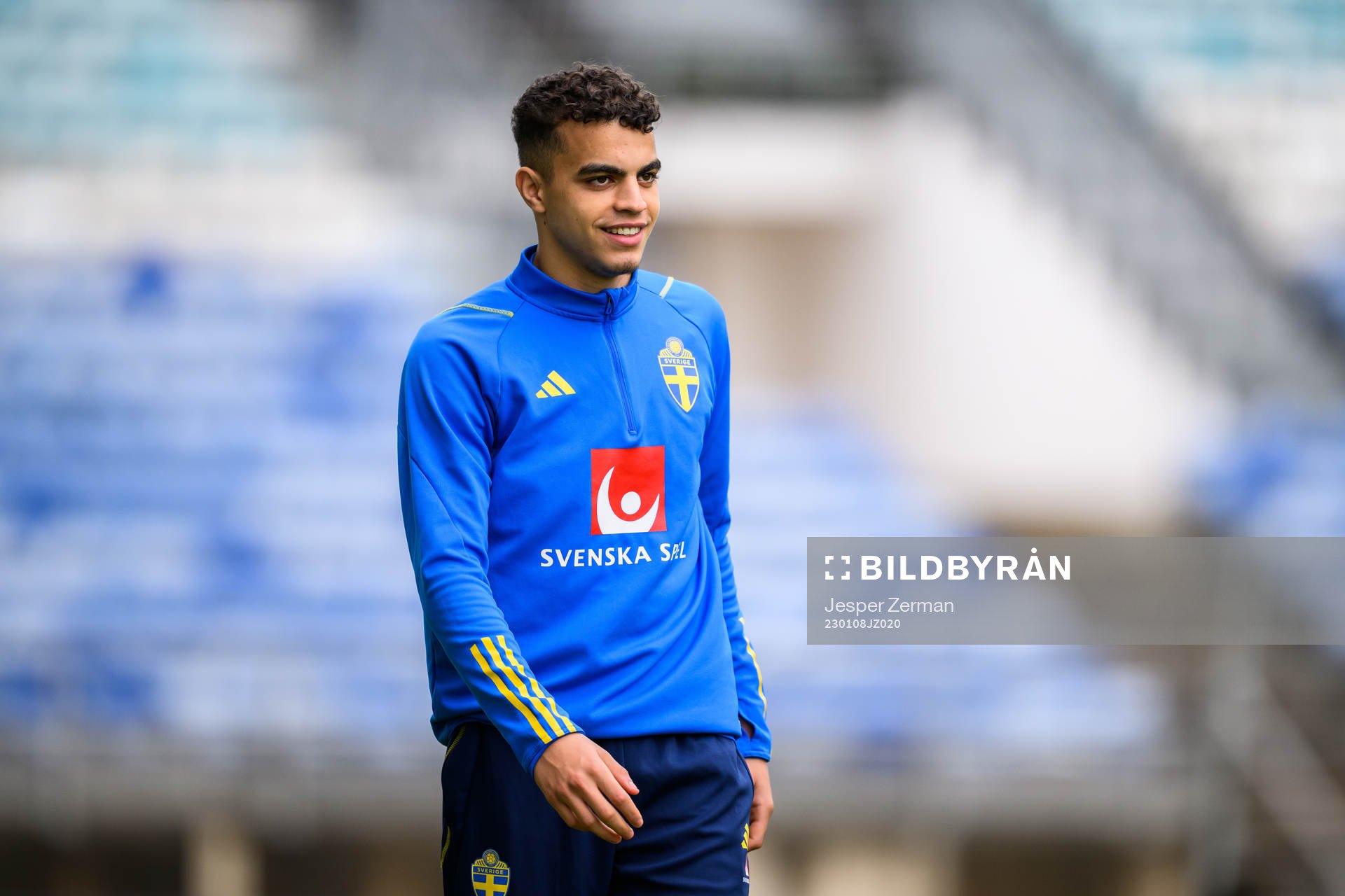 Yasin Ayari of the Swedish men's football national team at