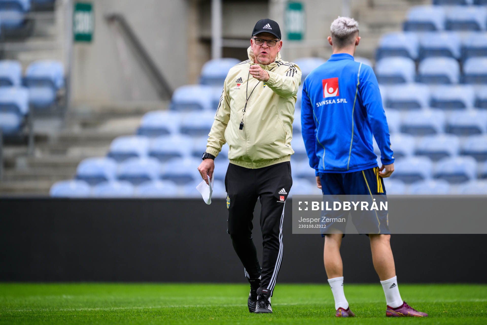 head coach Janne Andersson of the Swedish men's football