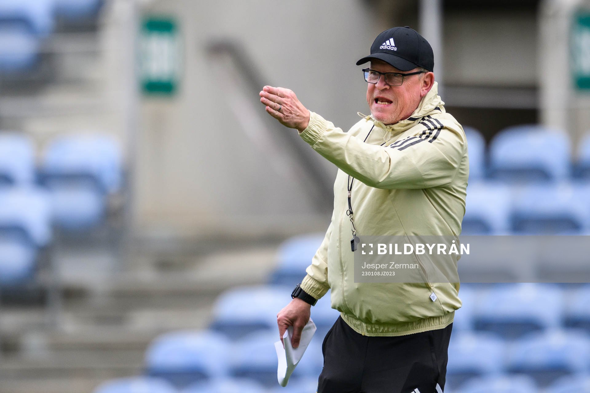 head coach Janne Andersson of the Swedish men's football