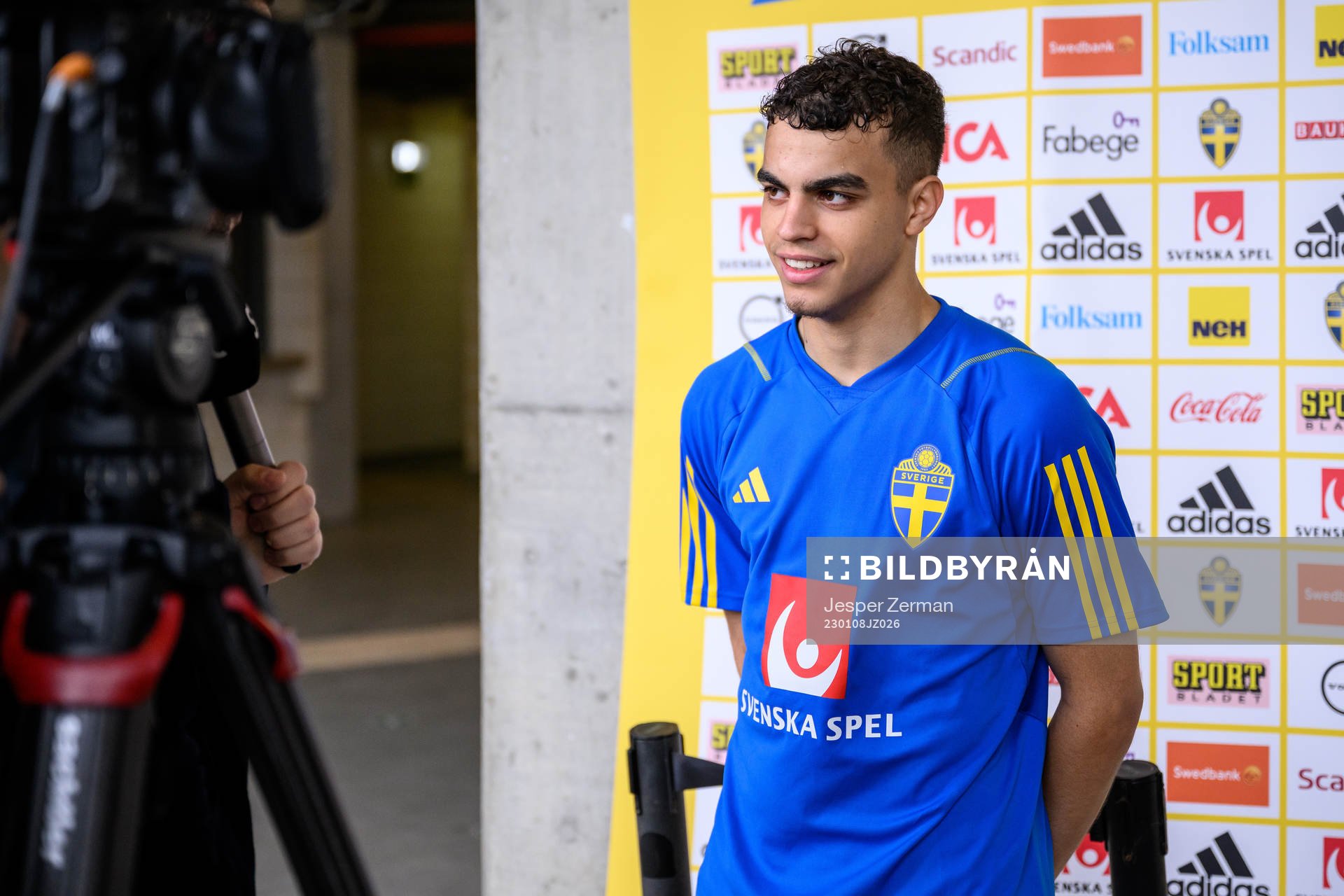 Yasin Ayari of the Swedish men's football national team