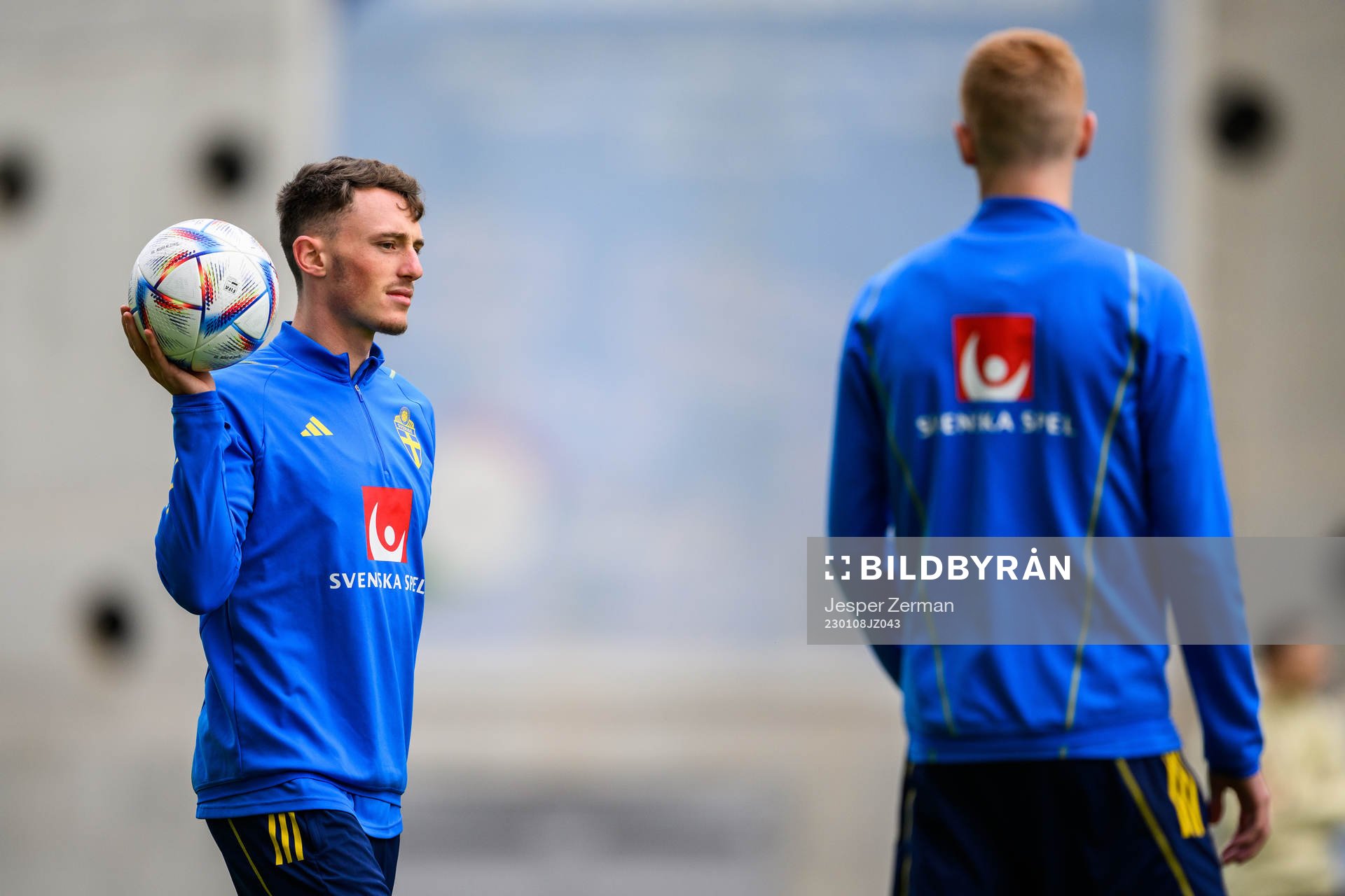 Noah Persson of the Swedish men's football national team at