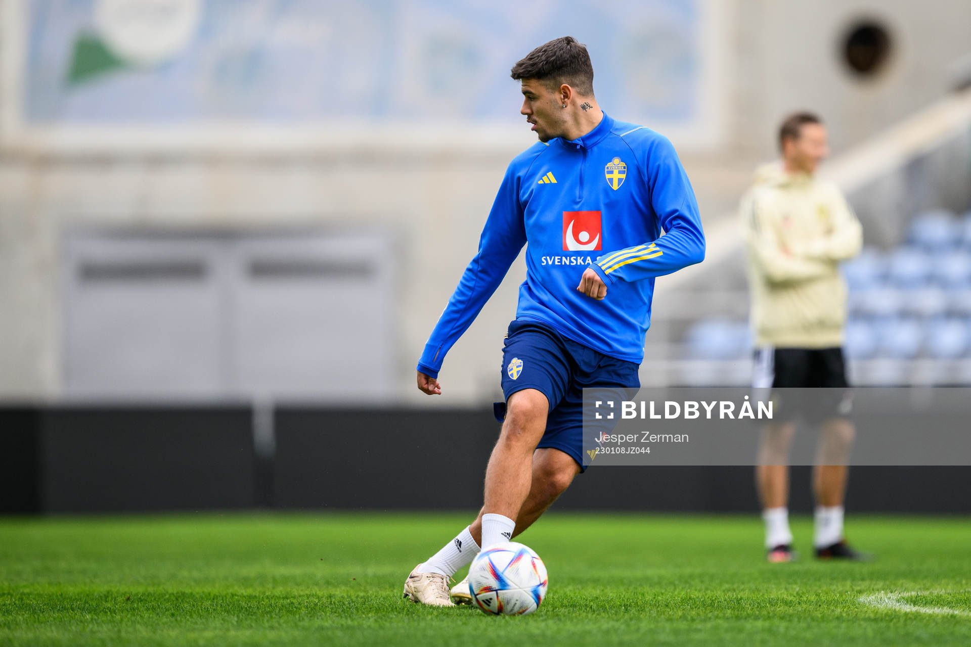 Edvin Kurtulus of the Swedish men's football national team