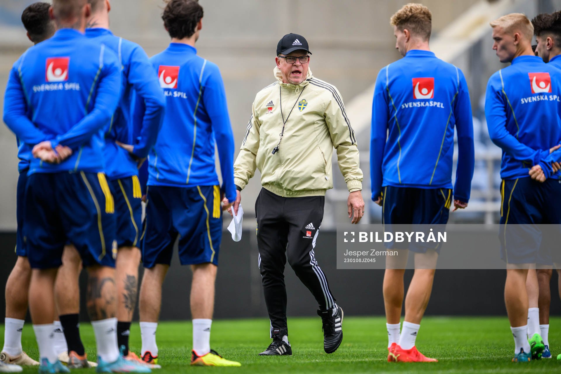 head coach Janne Andersson of the Swedish men's football