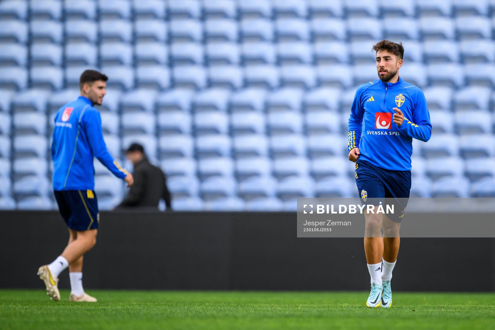 Moustafa Zeidan of the Swedish men's football national team