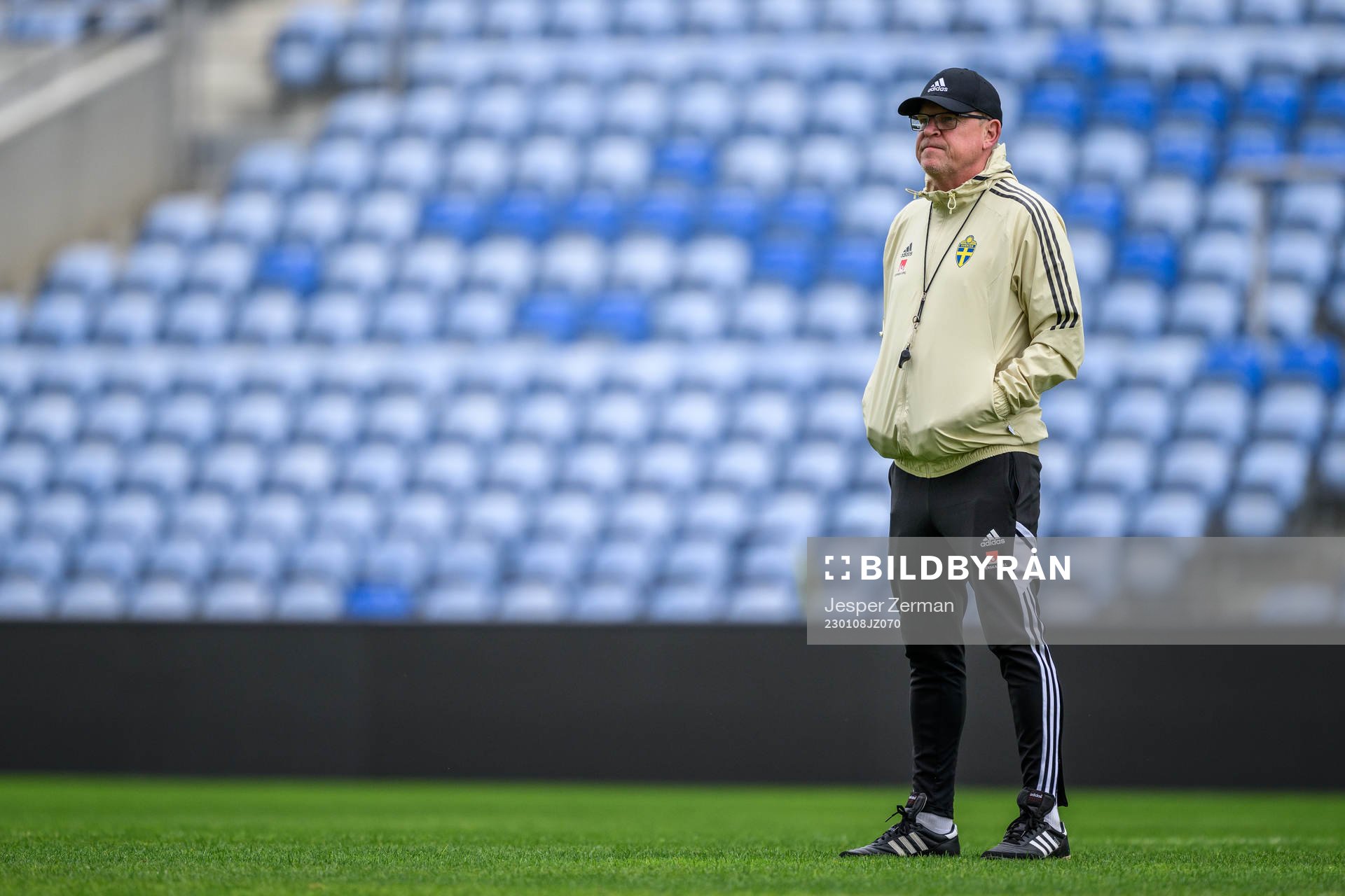 head coach Janne Andersson of the Swedish men's football