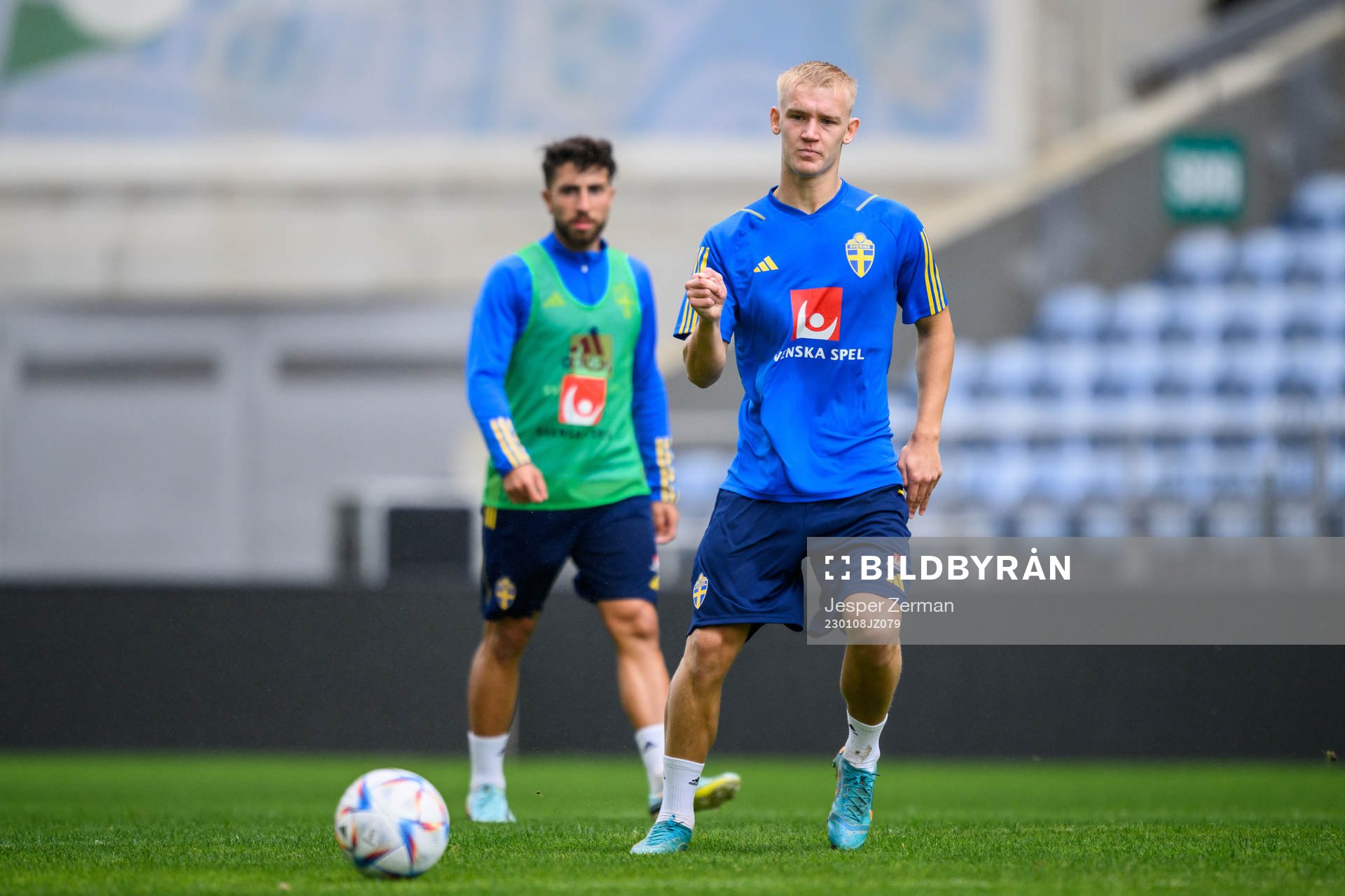 Carl Gustafsson of the Swedish men's football national team