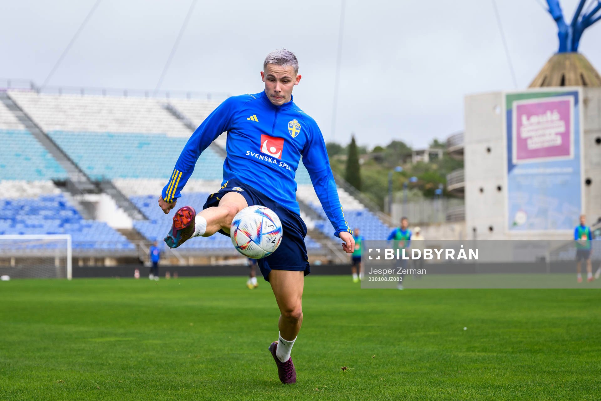 Jacob Ondrejka of the Swedish men's football national team