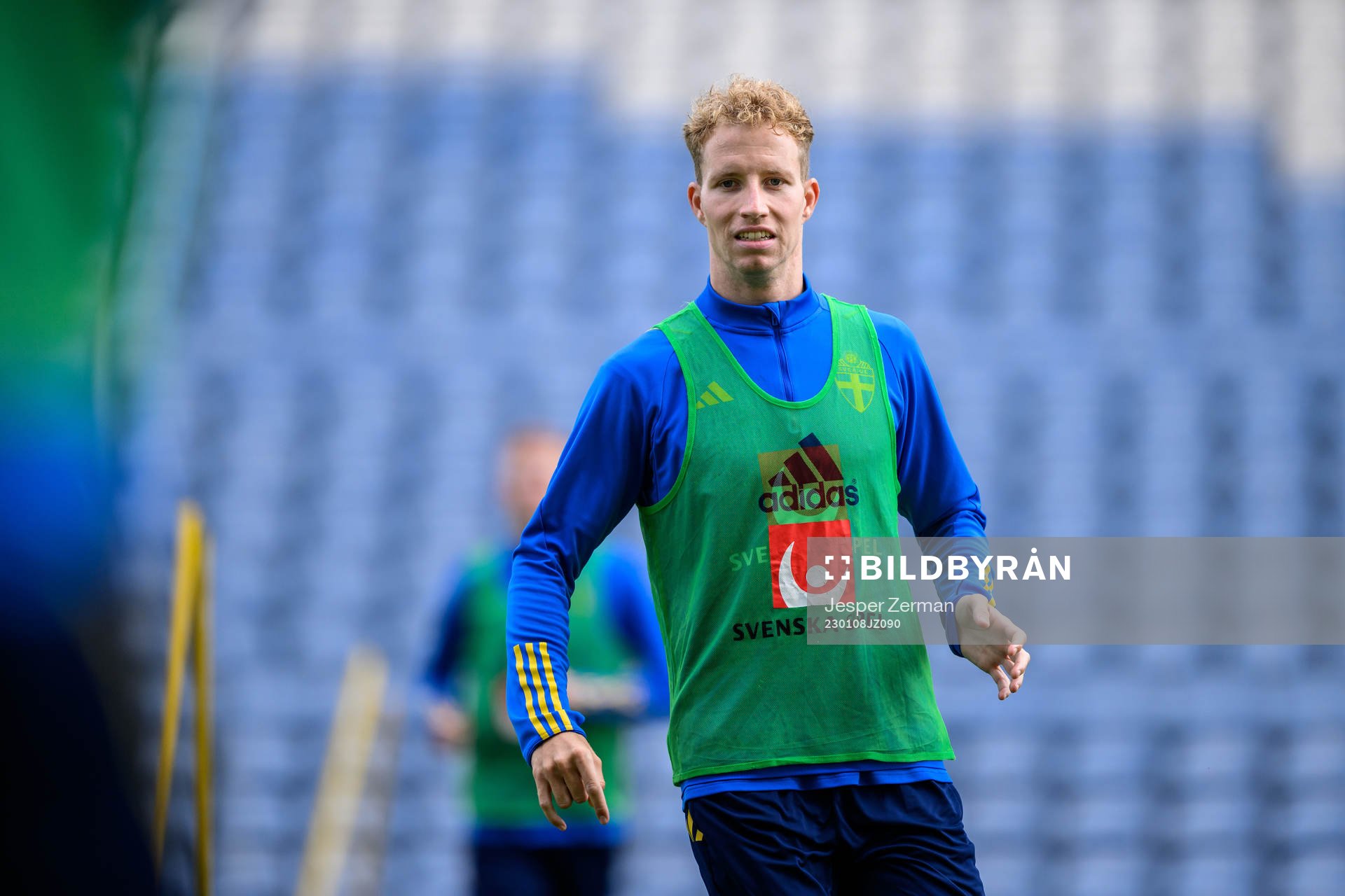 Samuel Gustafson of the Swedish men's football national