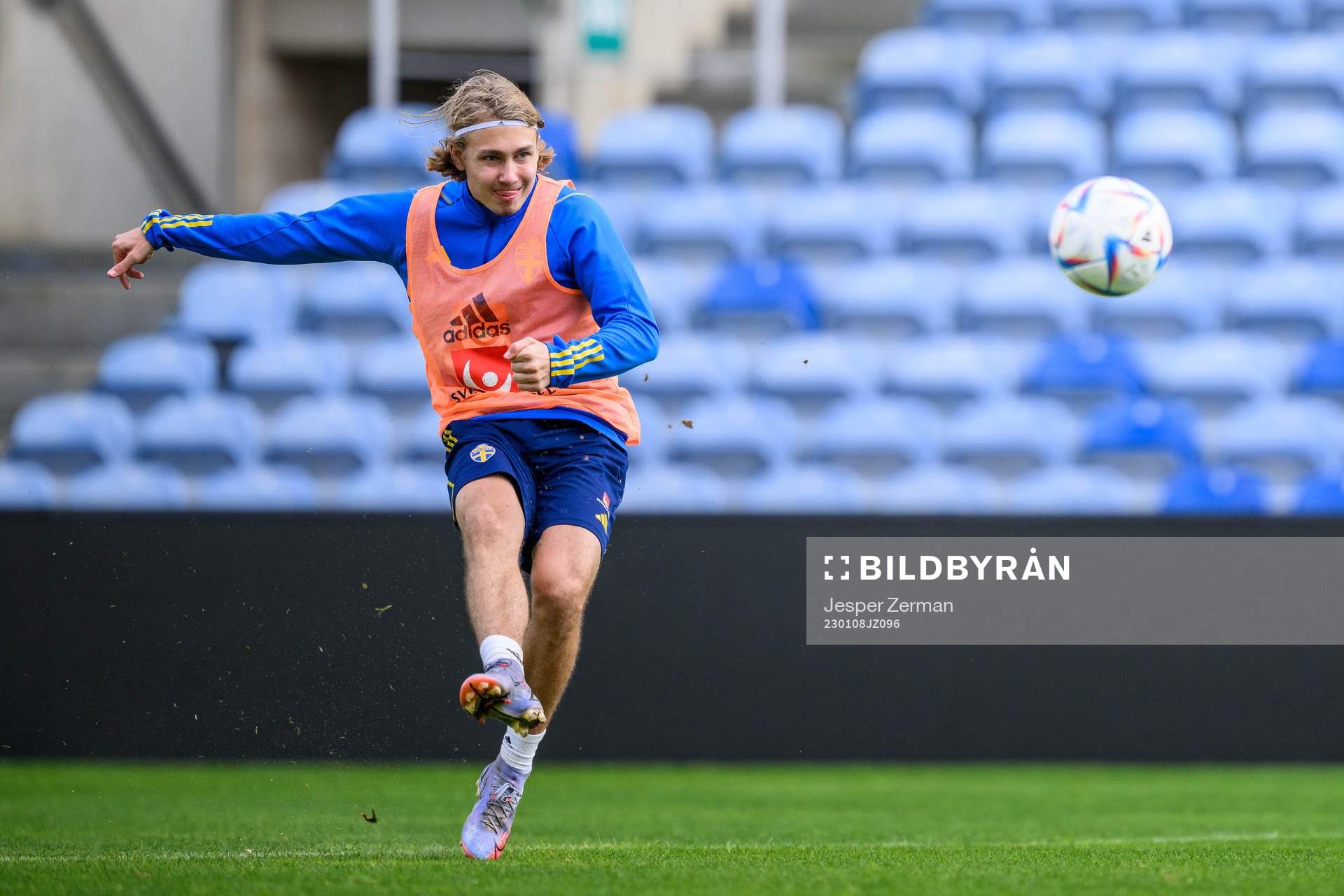Sebastian Nanasi of the Swedish men's football national