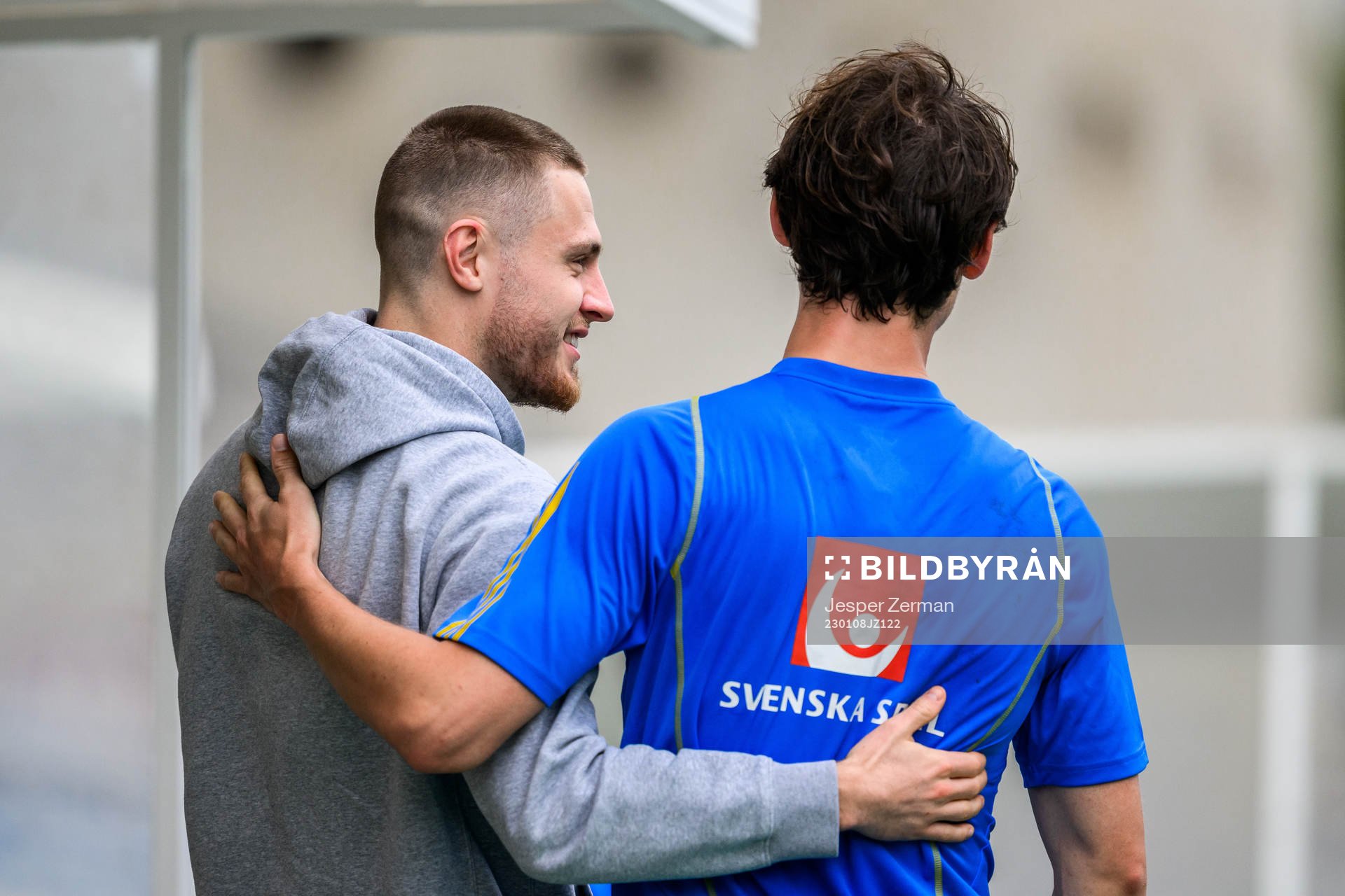 Mattias Svanberg and Hjalmar Ekdal of the Swedish men's