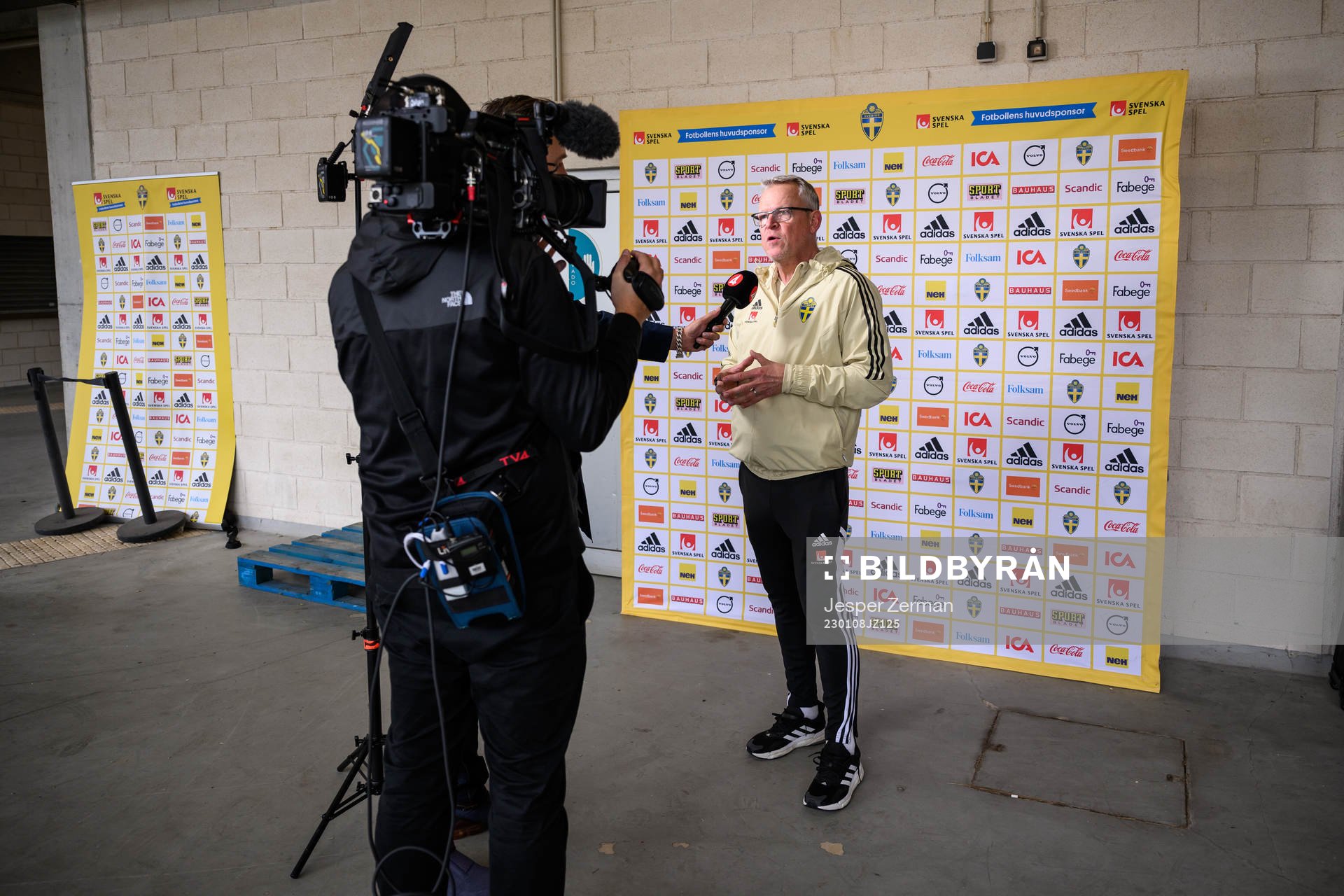 head coach Janne Andersson of the Swedish men's football