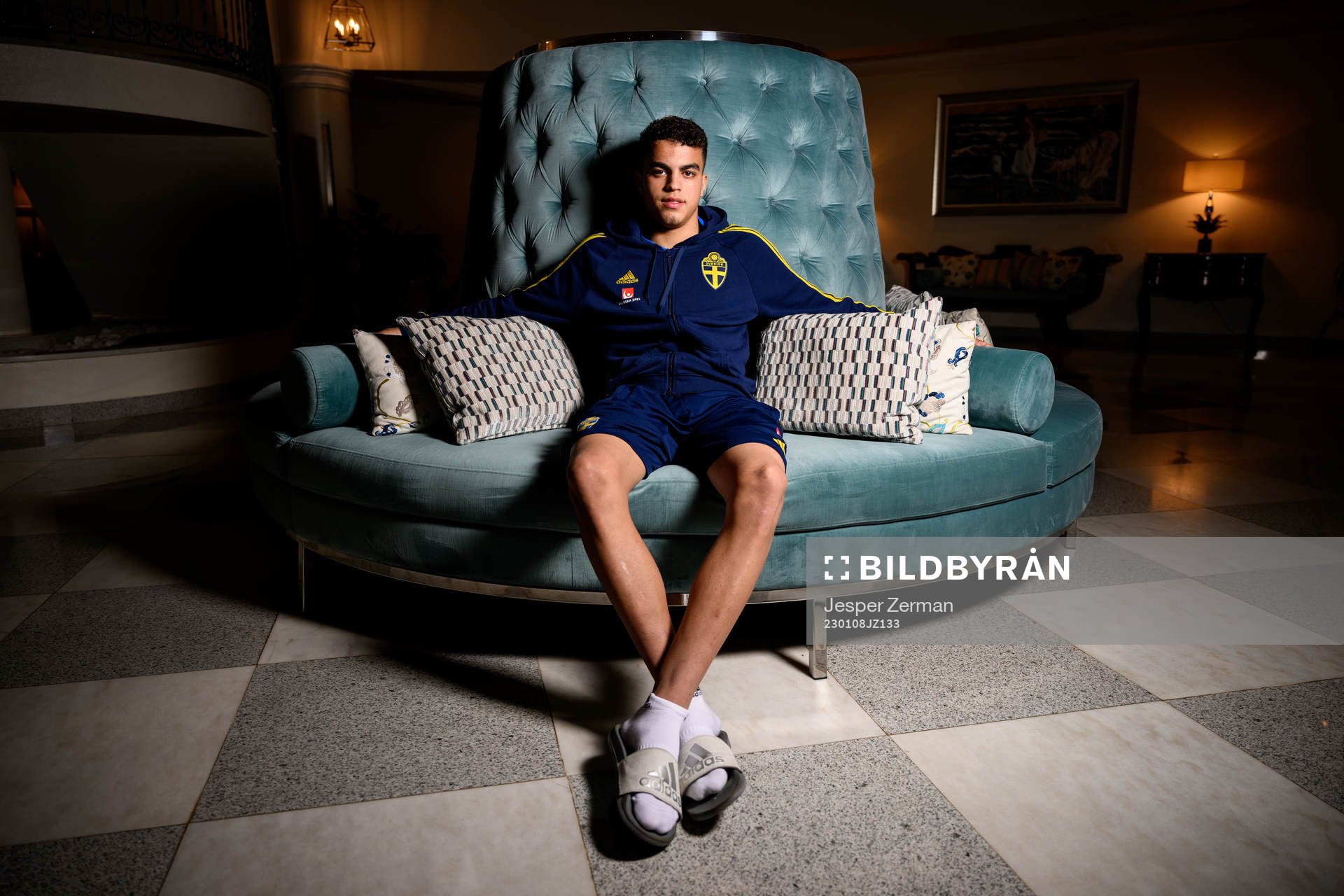 Yasin Ayari of the Swedish men's football national team
