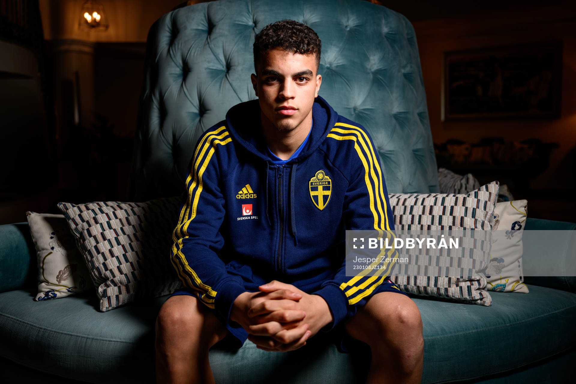 Yasin Ayari of the Swedish men's football national team
