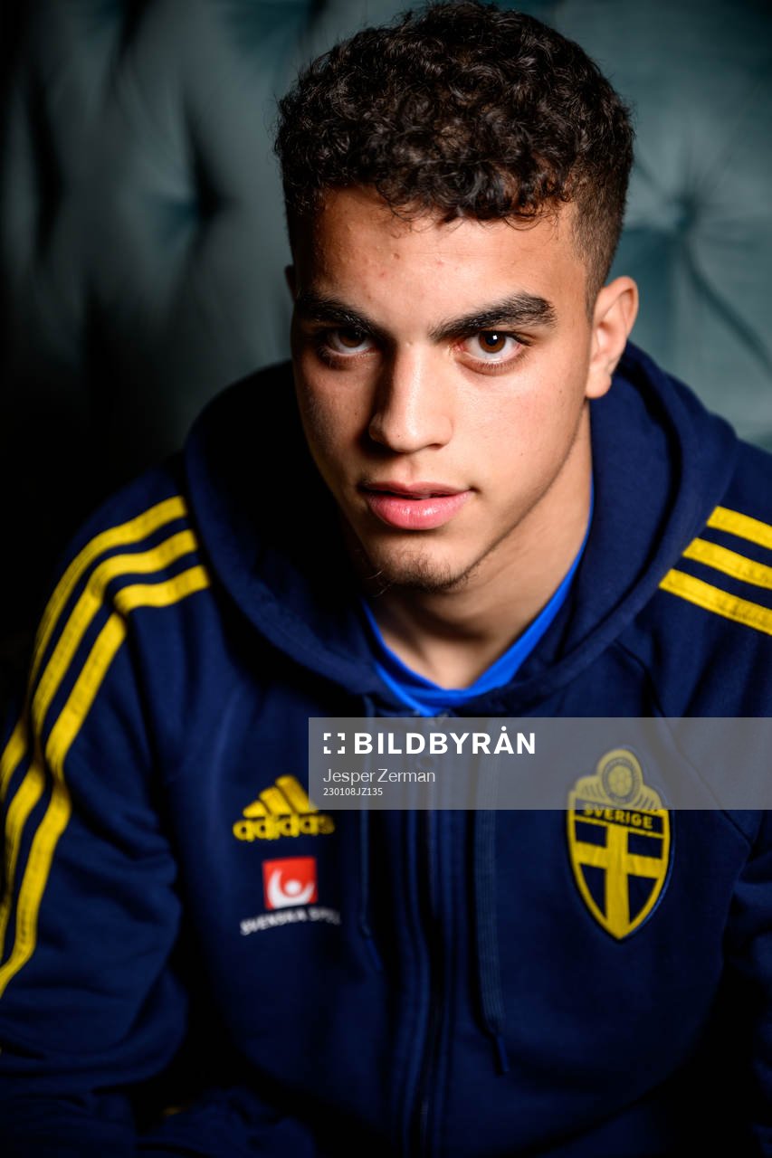 Yasin Ayari of the Swedish men's football national team