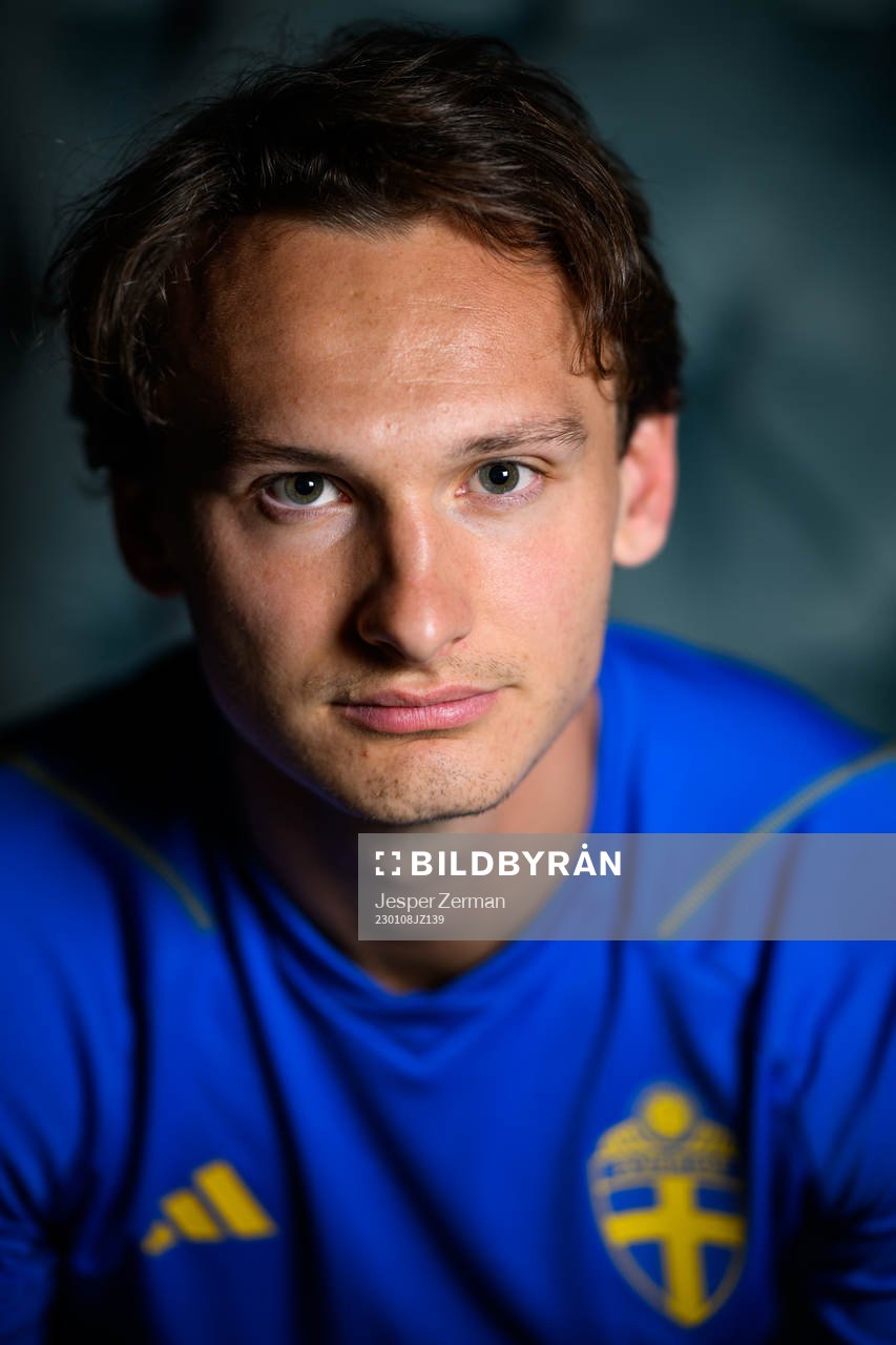 Hjalmar Ekdal of the Swedish men's football national team