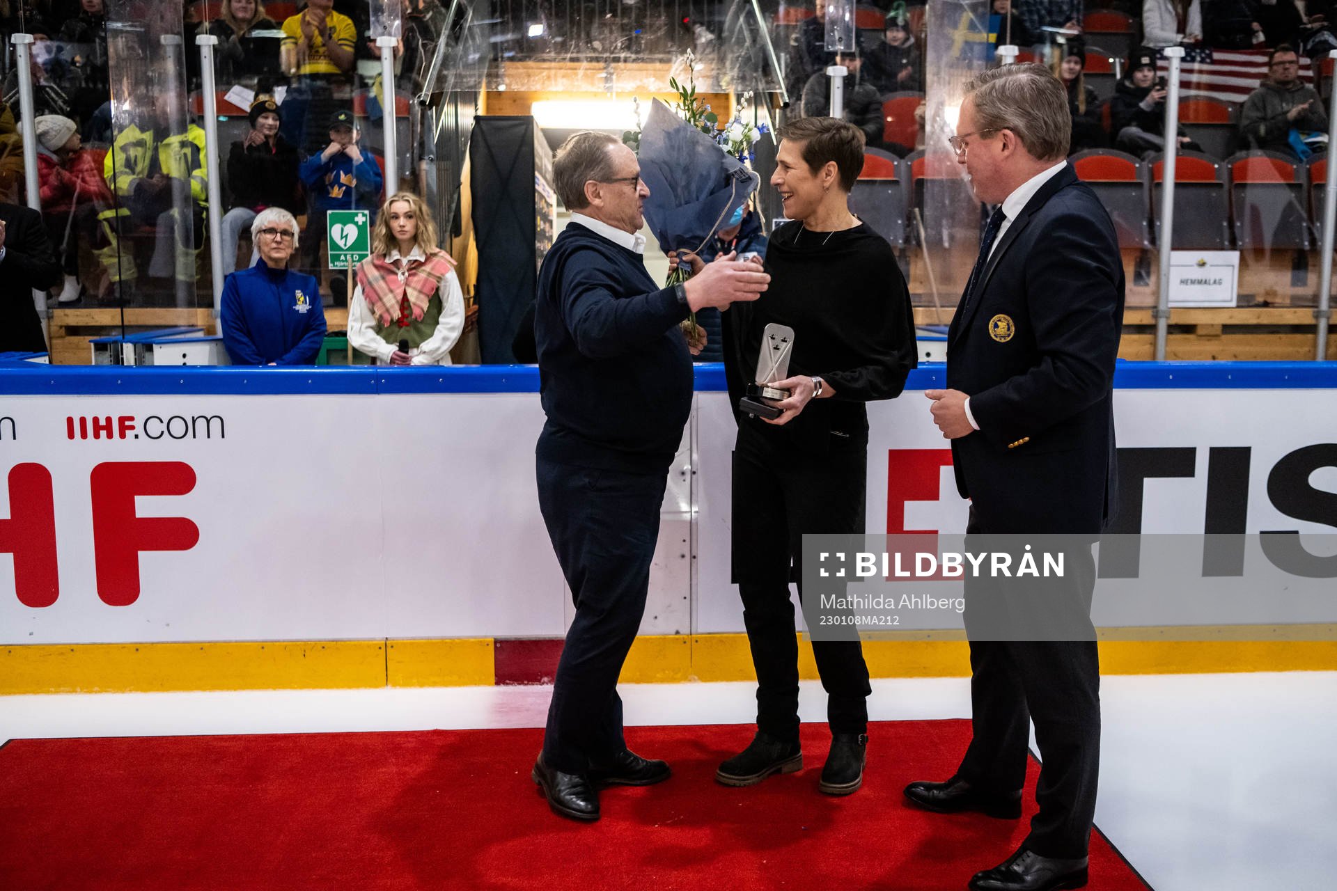 Åsa Elfving inducted into the Swedish Hockey Hall of Fame
