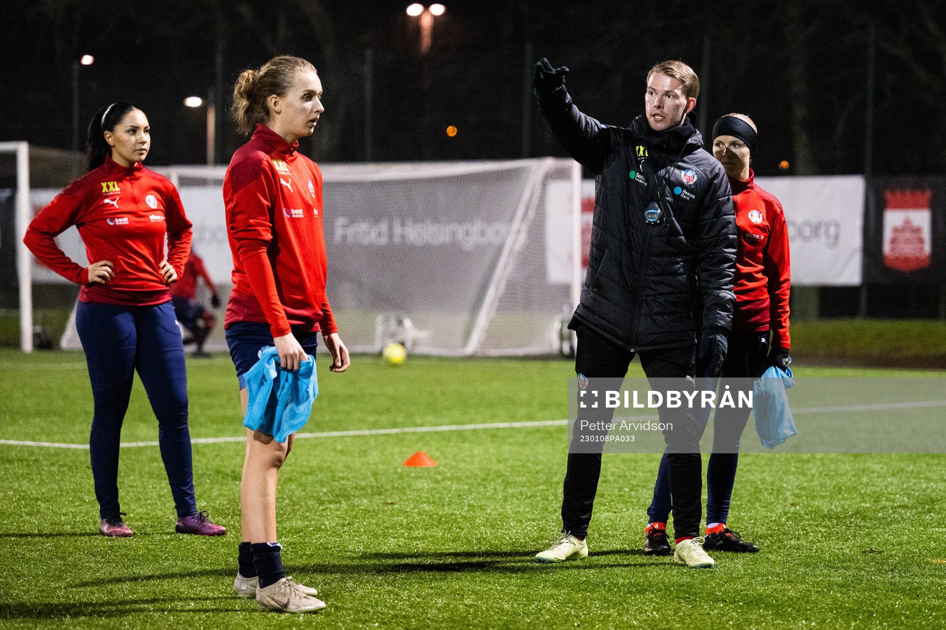 Helsingborgs tränare Kristoffer Schönbeck