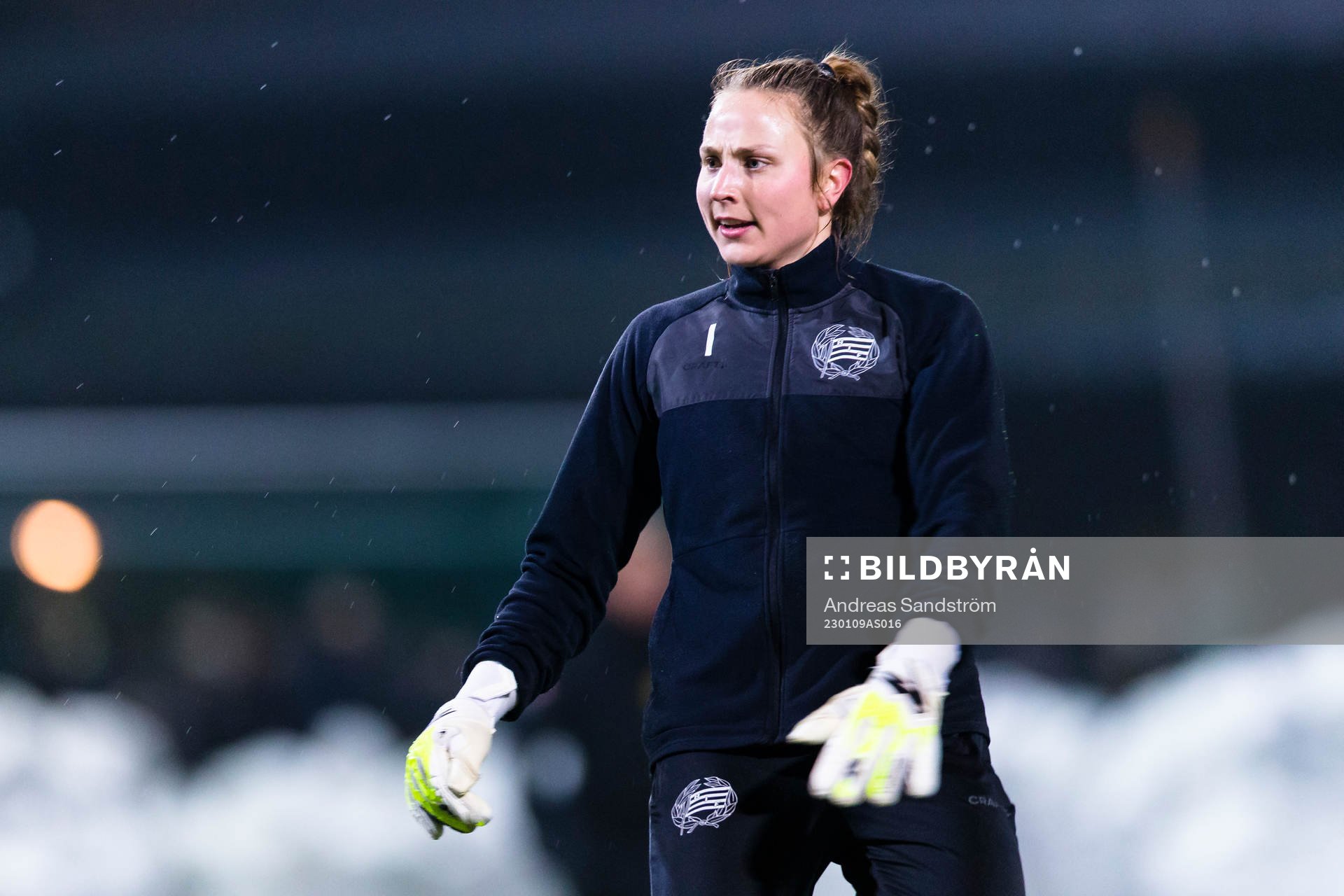 Hammarbys målvakt Anna Tamminen