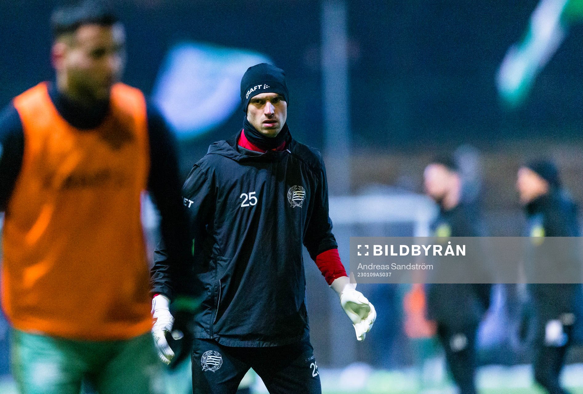 Hammarbys målvakt Davor Blazevic
