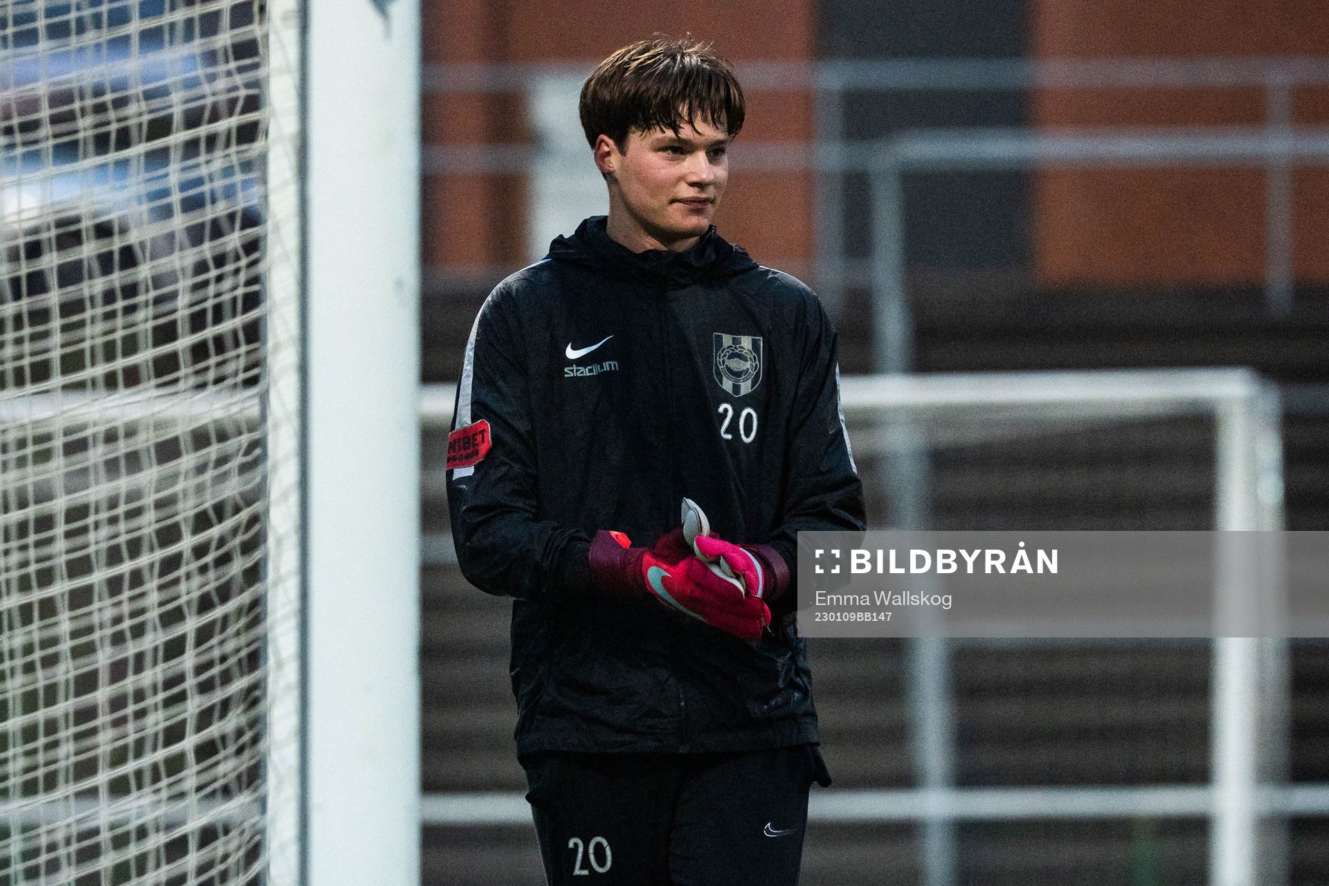 Målvakt Filip Sidklev