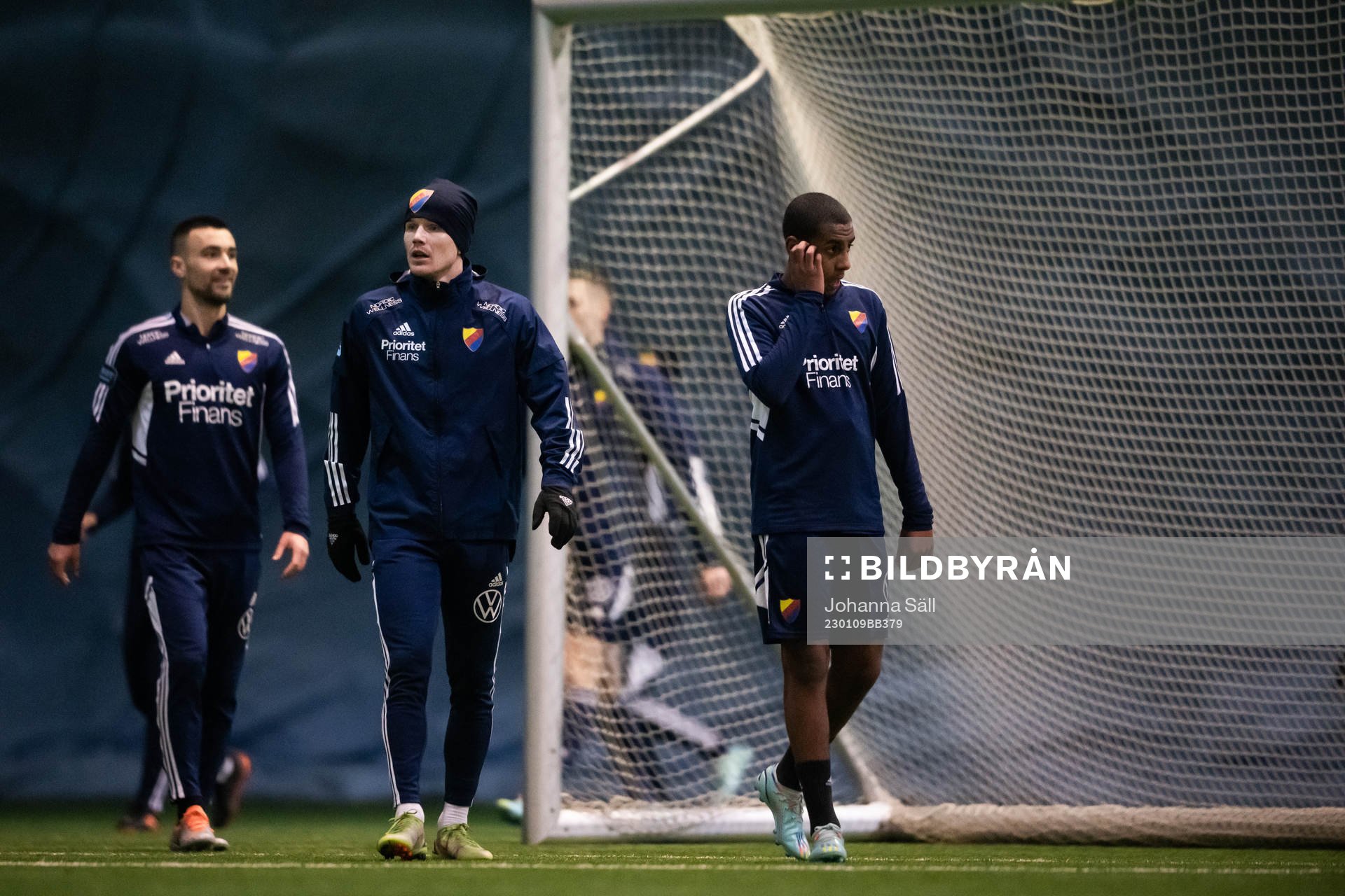 Oliver Berg och Isak Alemayehu