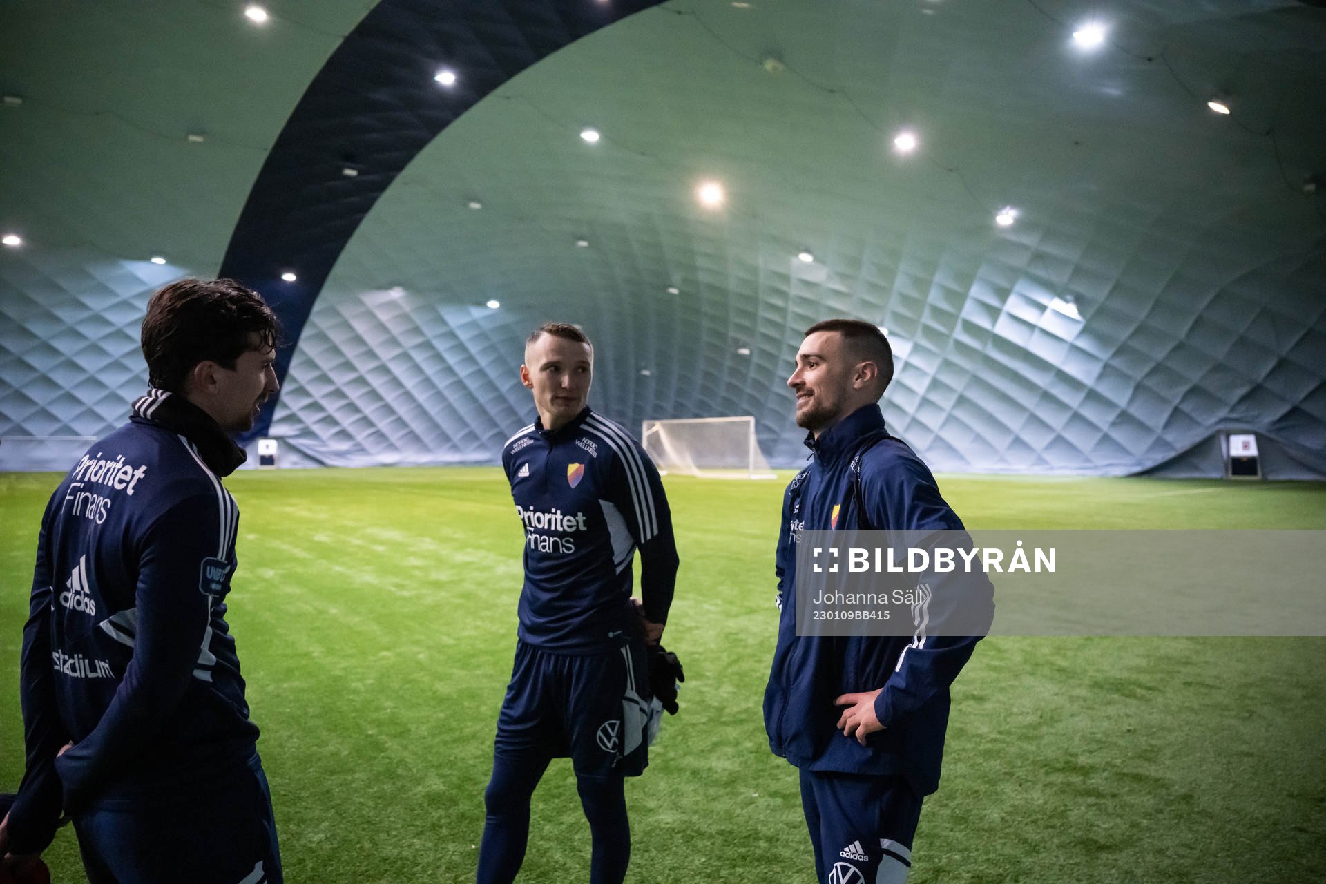 Gustav Wikheim, Piotr Johansson och Carlos Moros Gracia