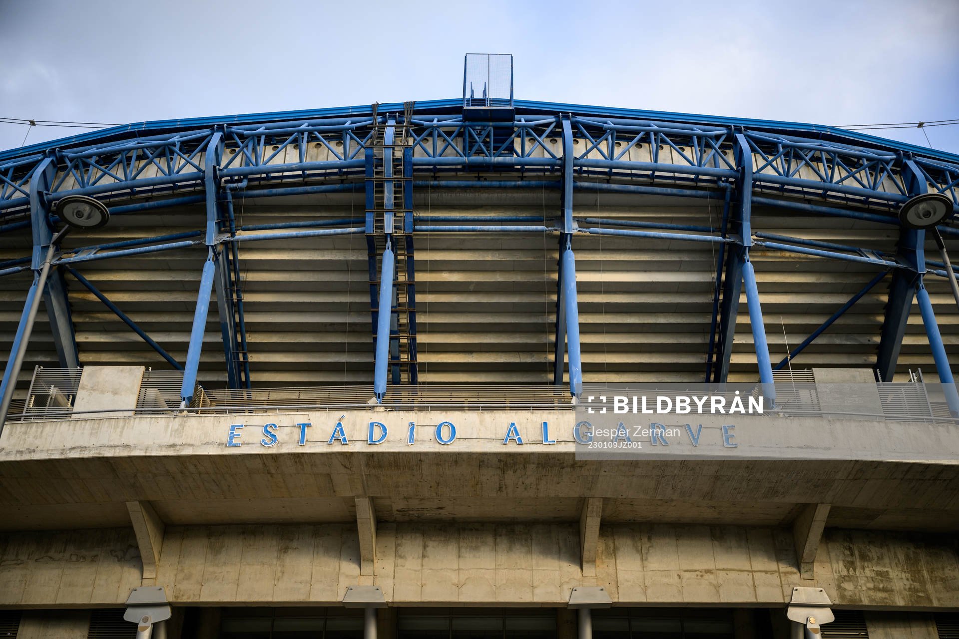 Exterior view of Estadio Algarve