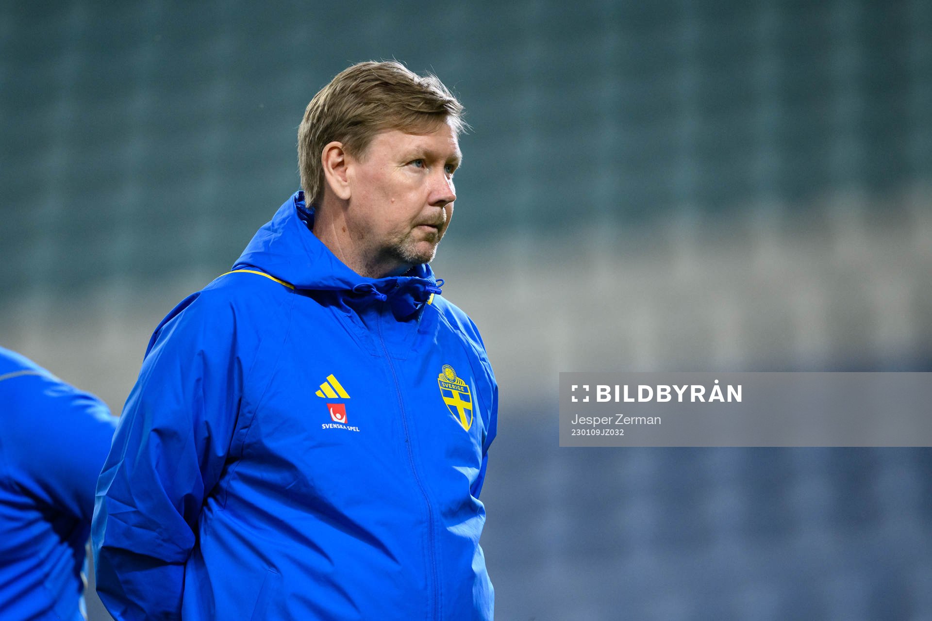 Assistant coach Peter Wettergren