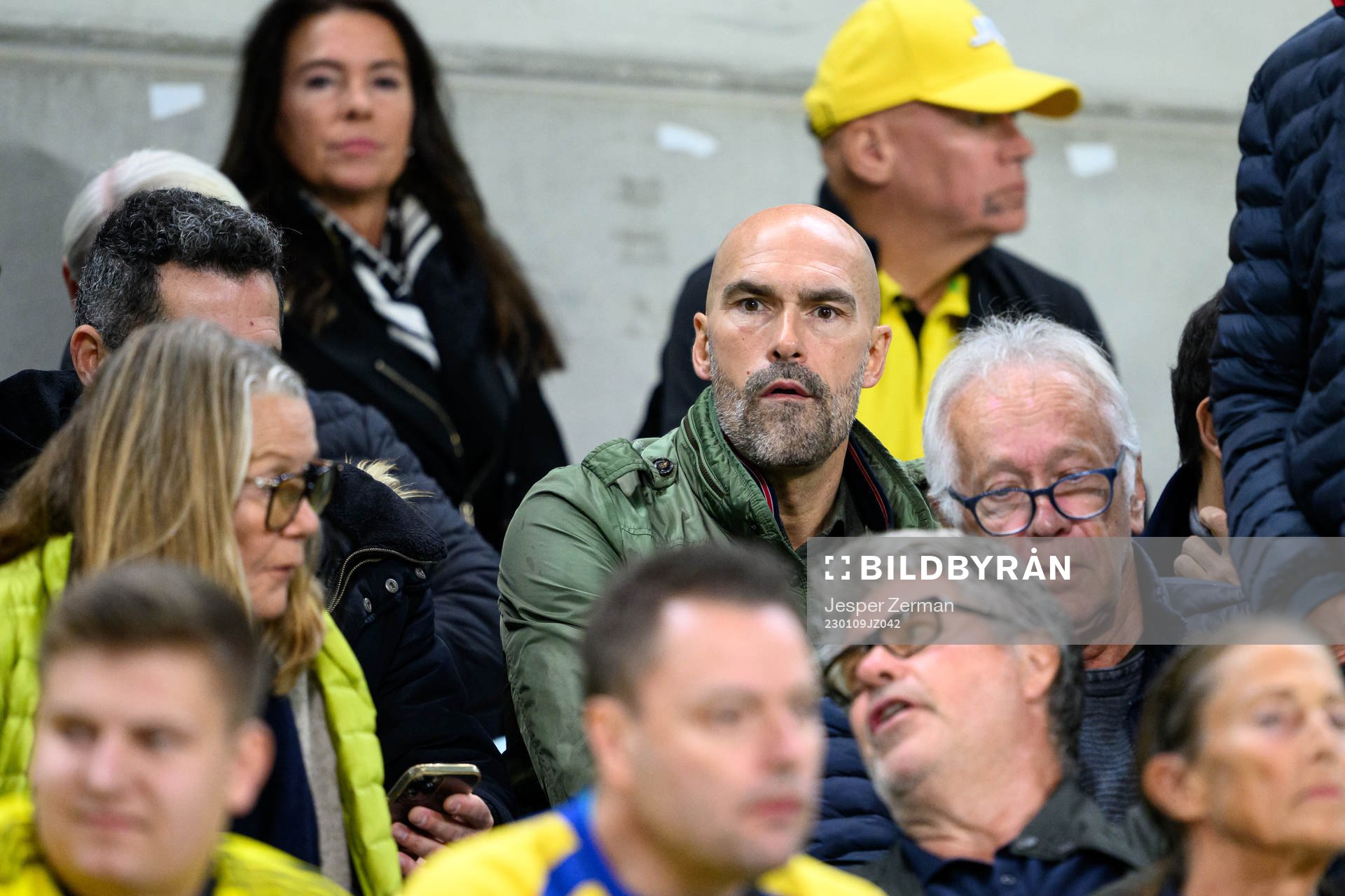 Daniel Majstorovic in the stands