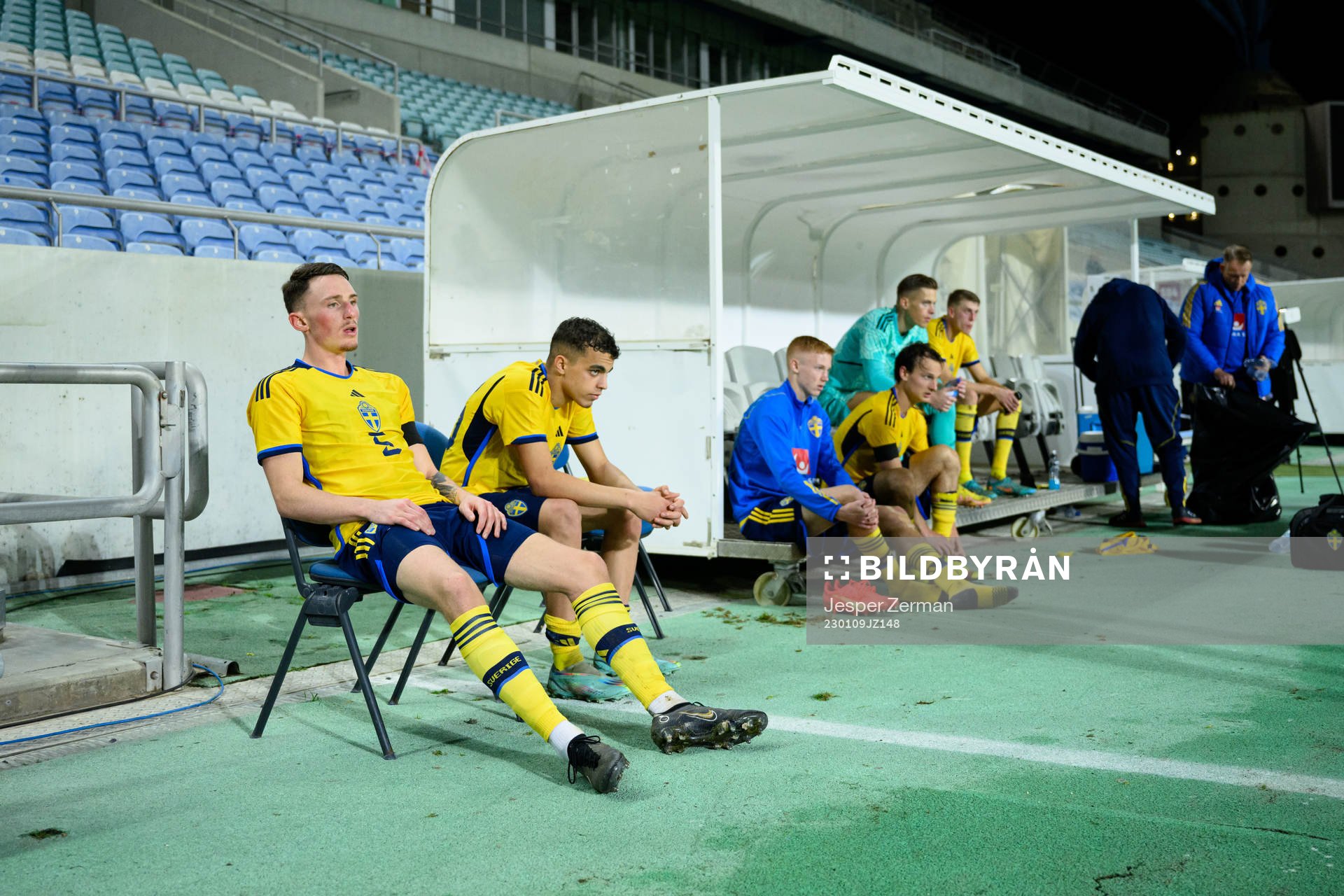 Noah Persson and Yasin Ayari of Sweden