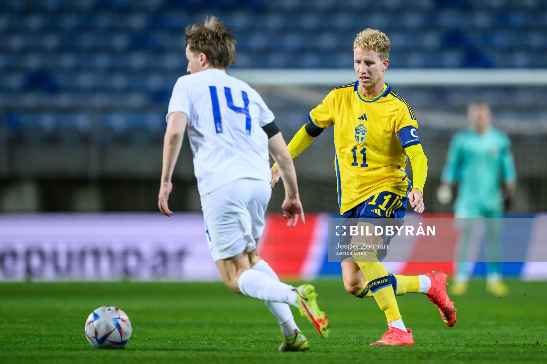 Lucas Lingman of Finland and Samuel Gustafson of Sweden