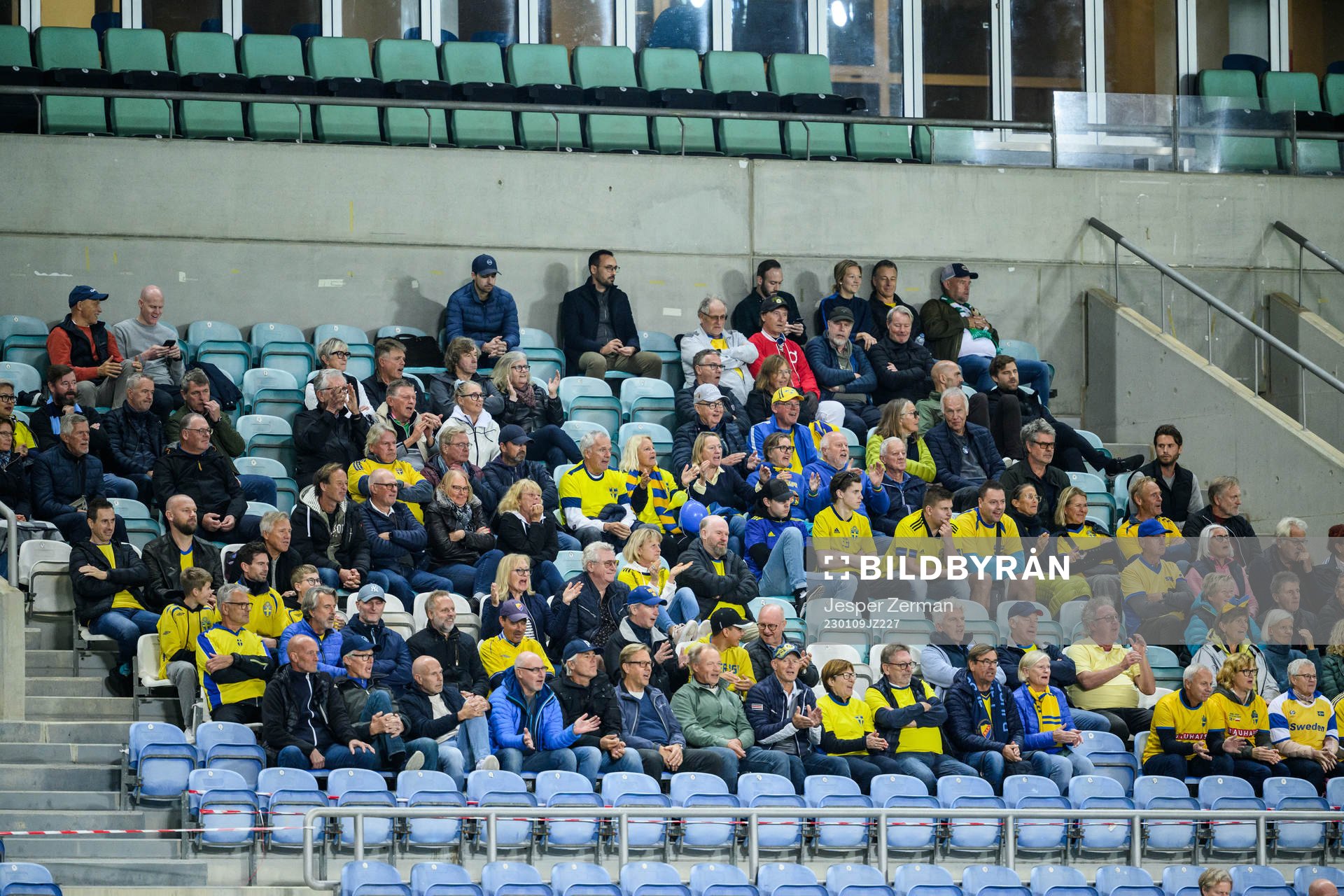 Supporters of Sweden