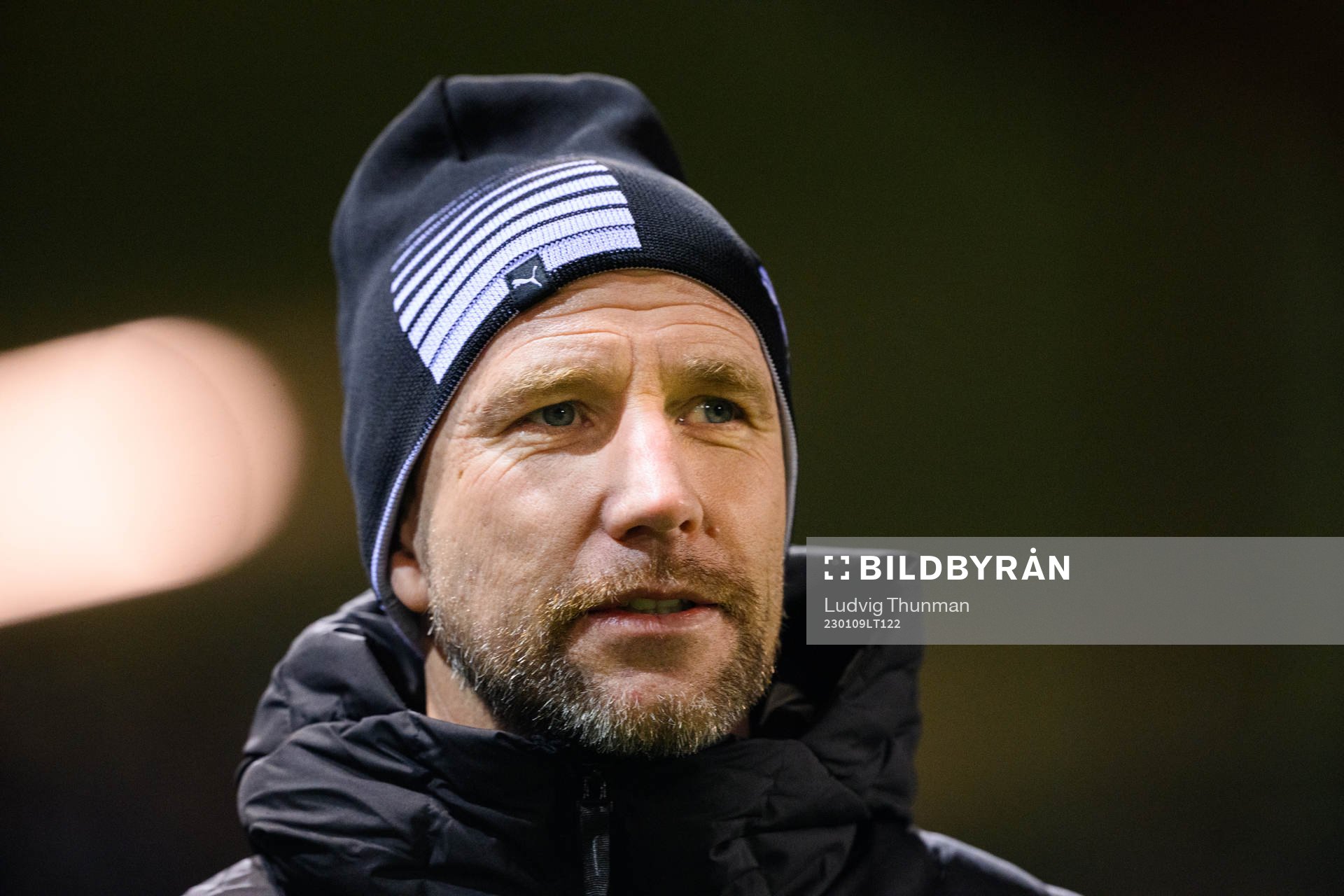 Tränare Henrik Rydström