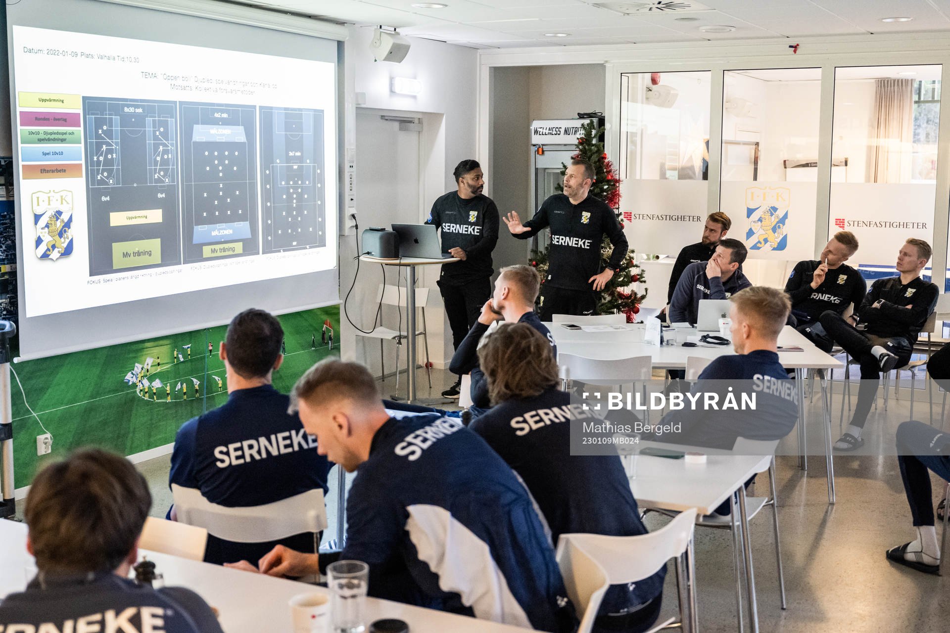 assisterande tränare Alexander Tengryd och tränare Mikael