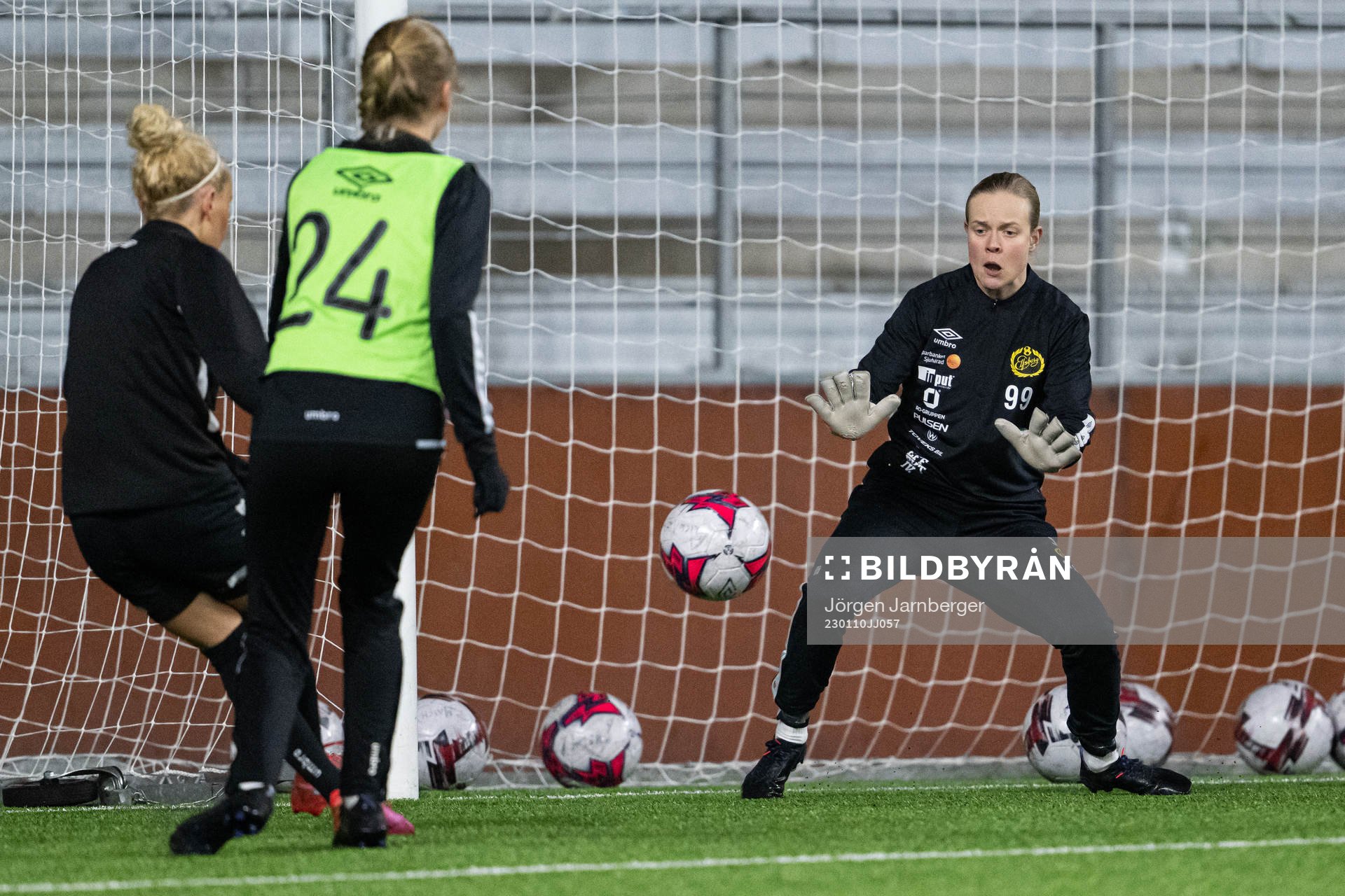 Målvakt Rebecka Wikander