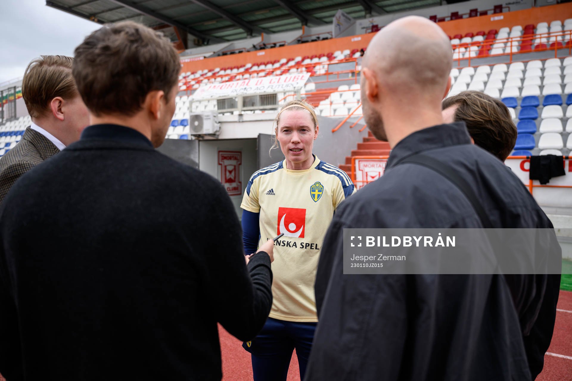 goalkeeper Hedvig Lindahl of the Swedish women's football