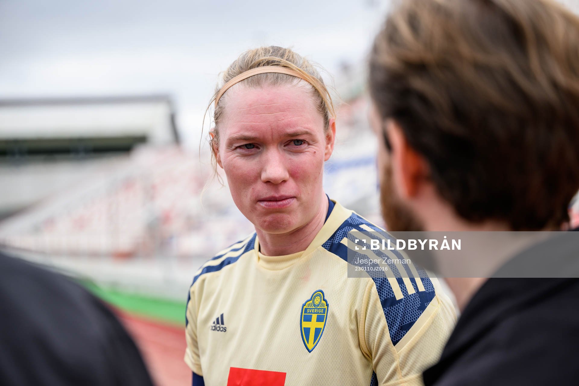 goalkeeper Hedvig Lindahl of the Swedish women's football