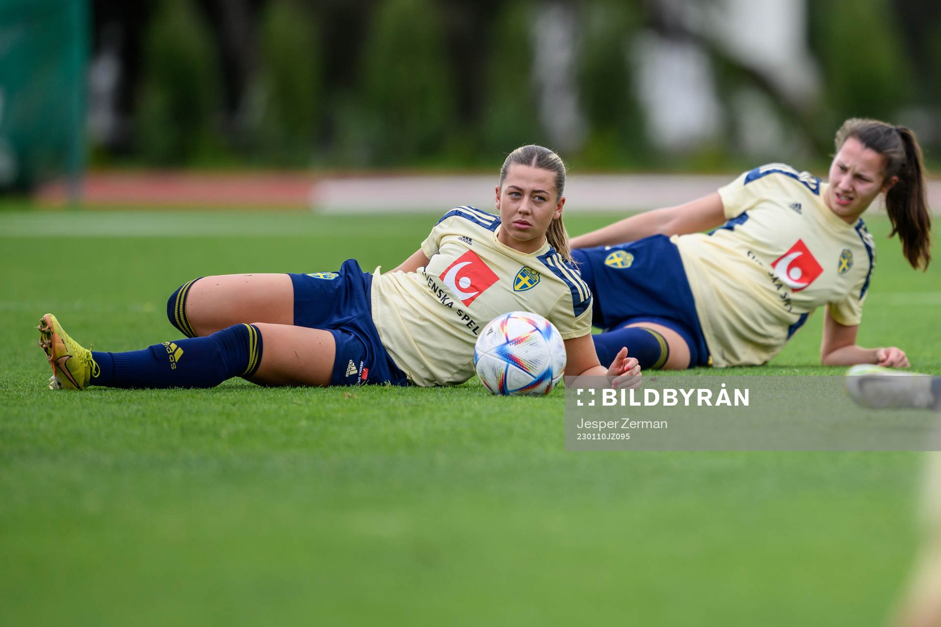 Cornelia Kapocs of the Swedish women's football national